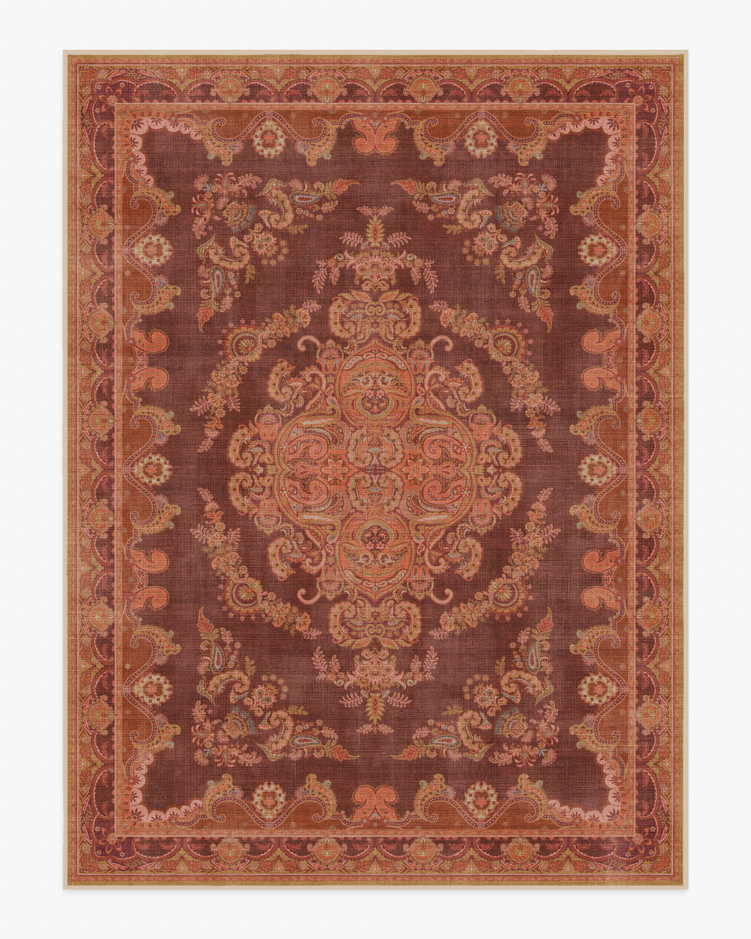 Mariella Rust Rug - Image 7