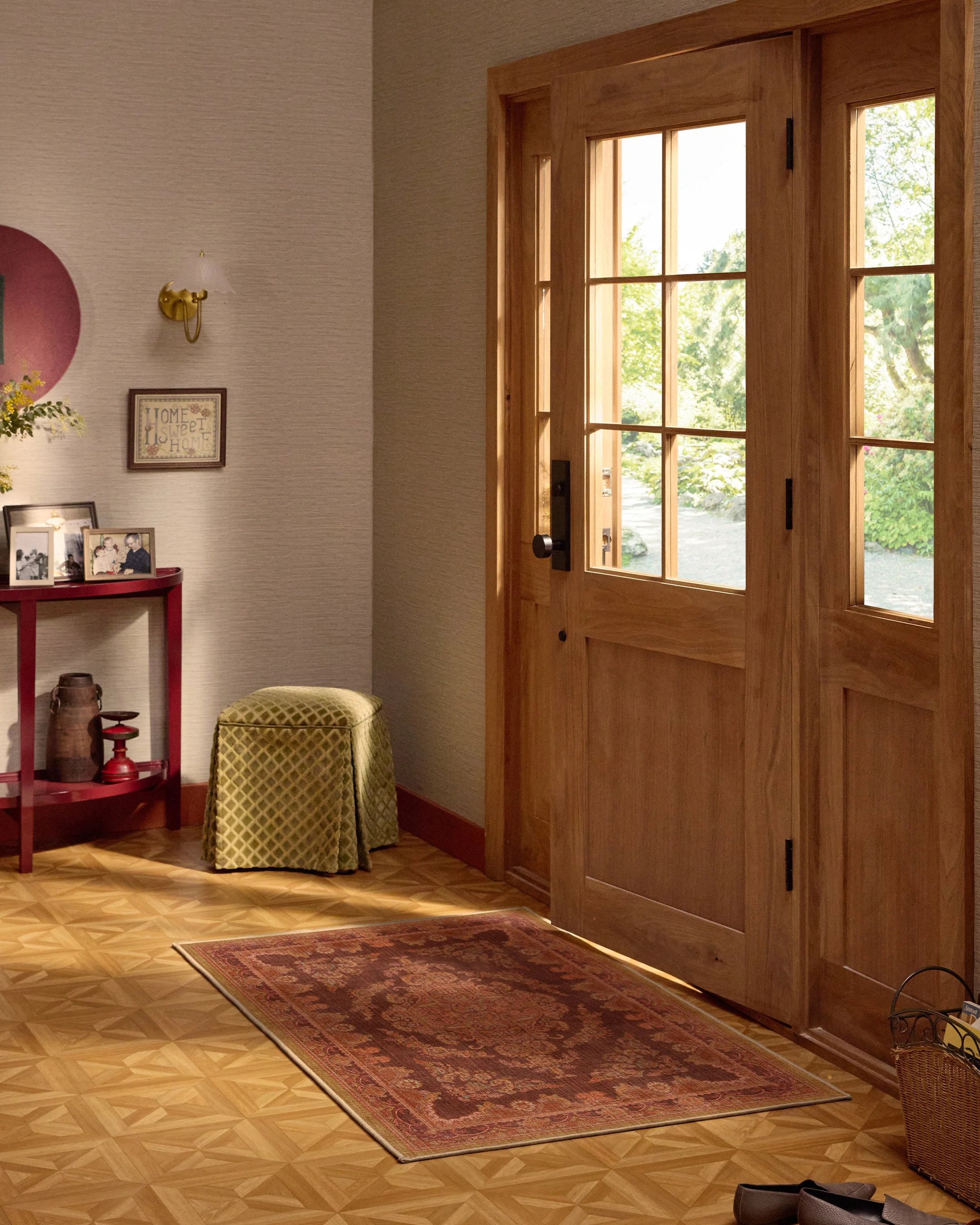 Mariella Rust Rug - Image 8