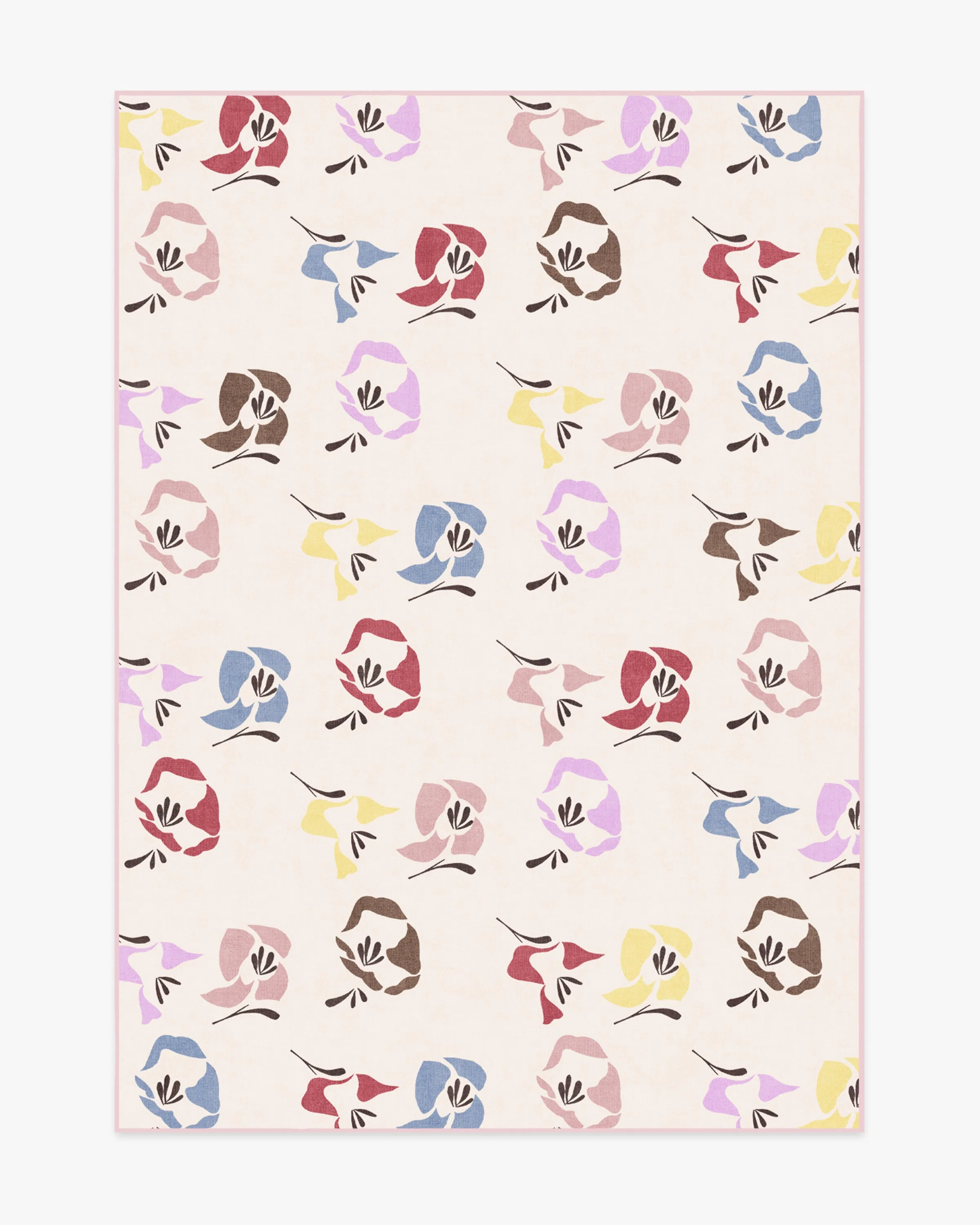Helakka Cream Multicolor Rug by Marimekko - Image 5