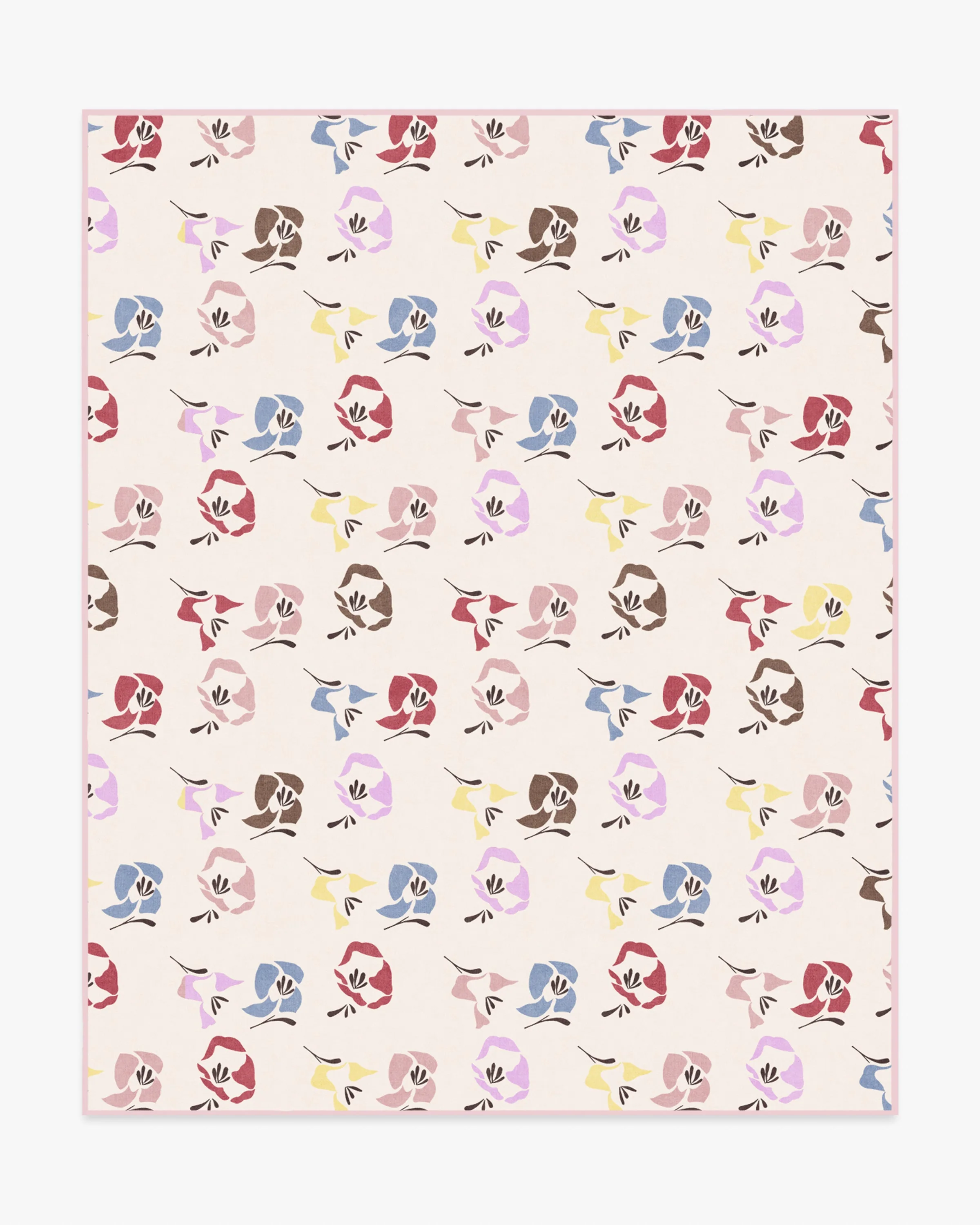 Helakka Cream Multicolor Rug by Marimekko - Image 6