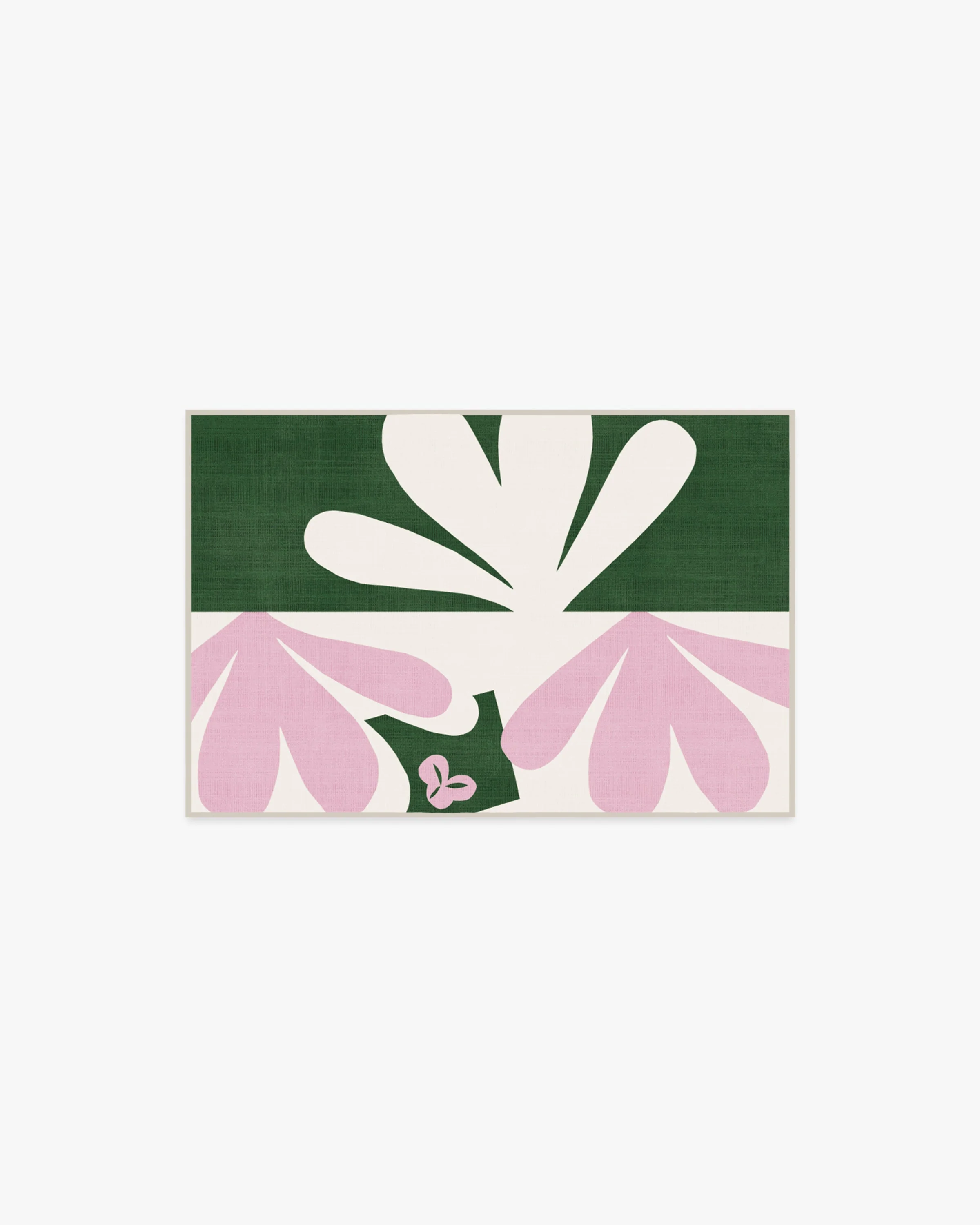 Kolmikko Green & Pink Rug by Marimekko - Image 2
