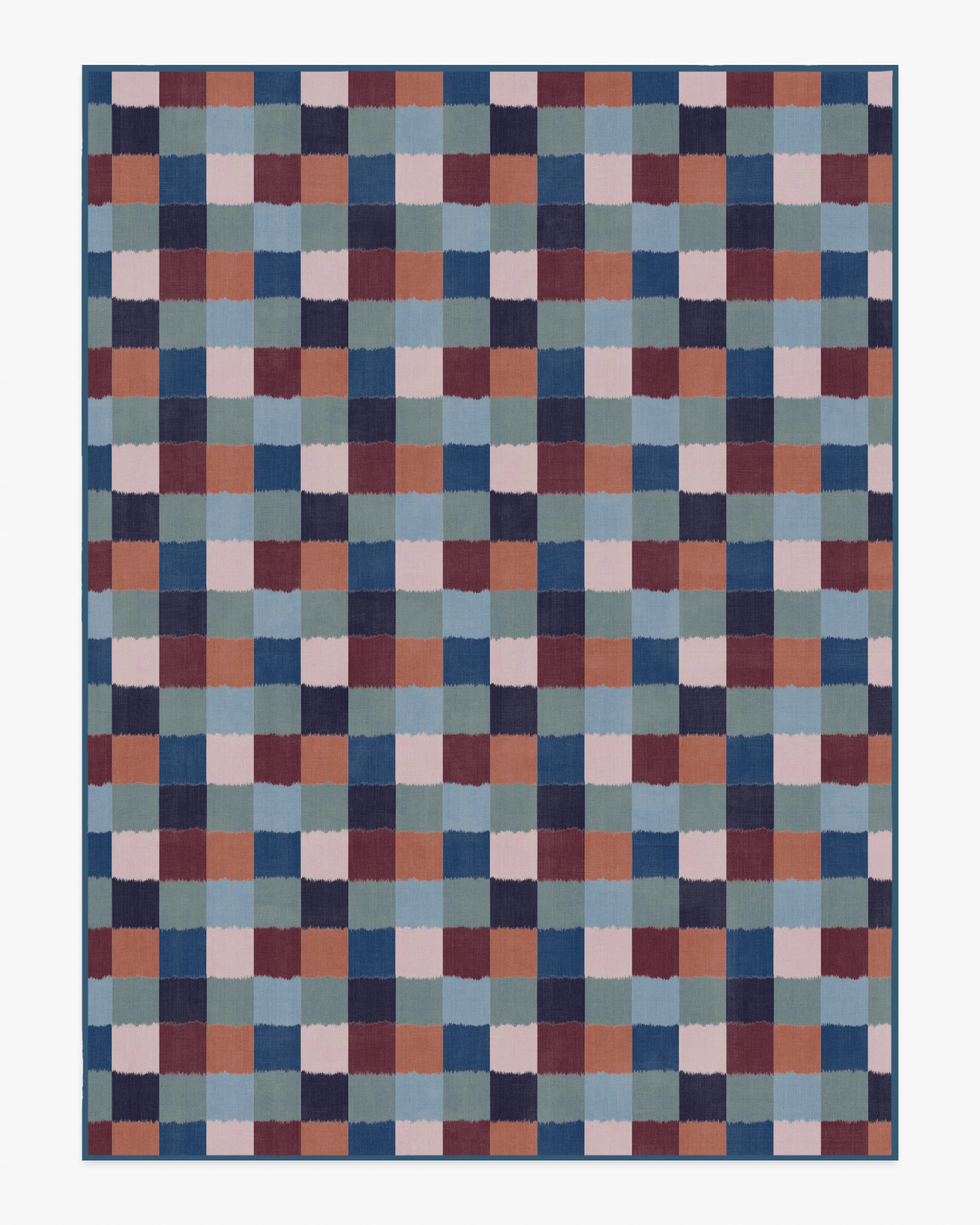 Ostjakki Multicolor Flatwoven Rug by Marimekko - Image 7