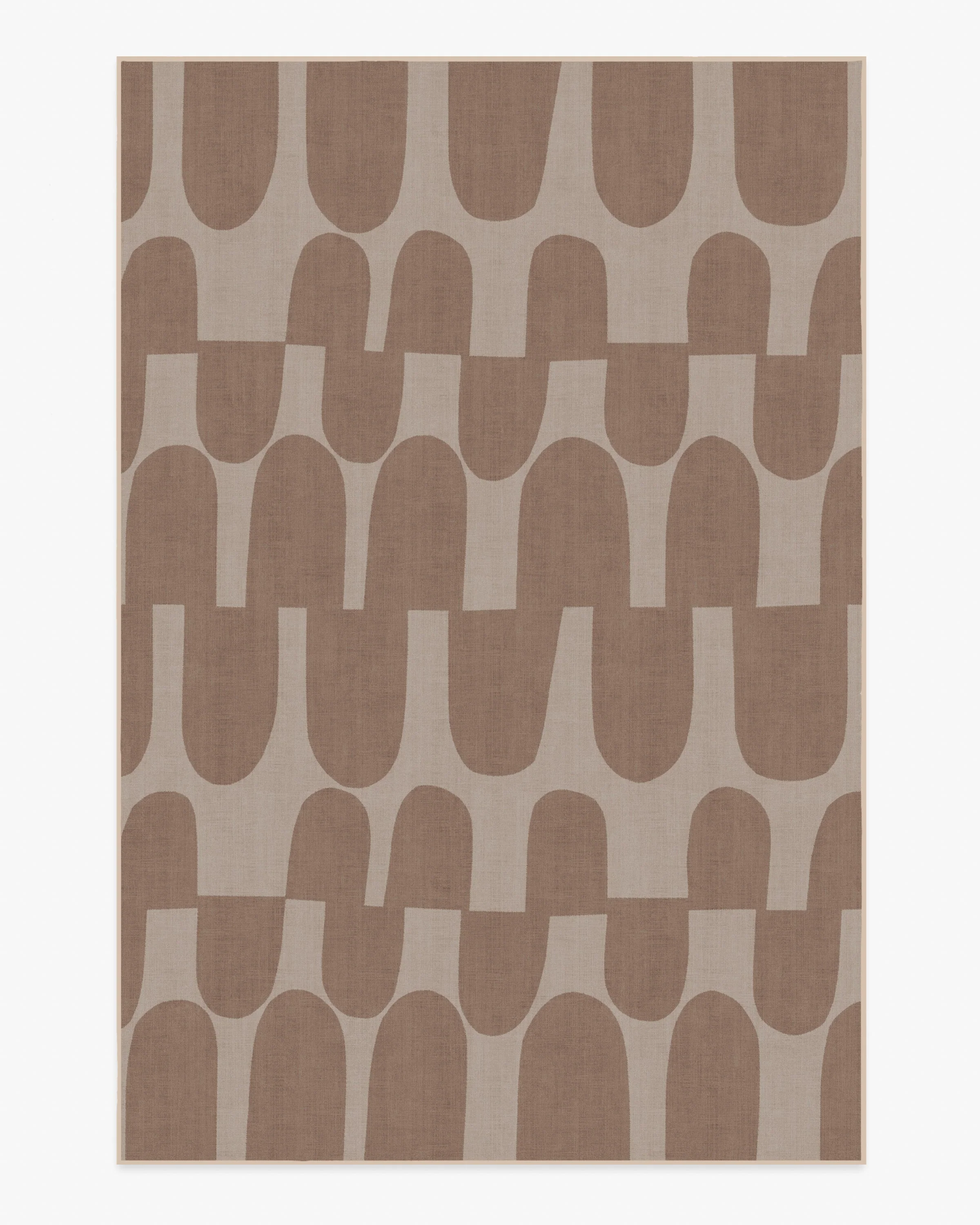 Ratsu Tan Rug by Marimekko
