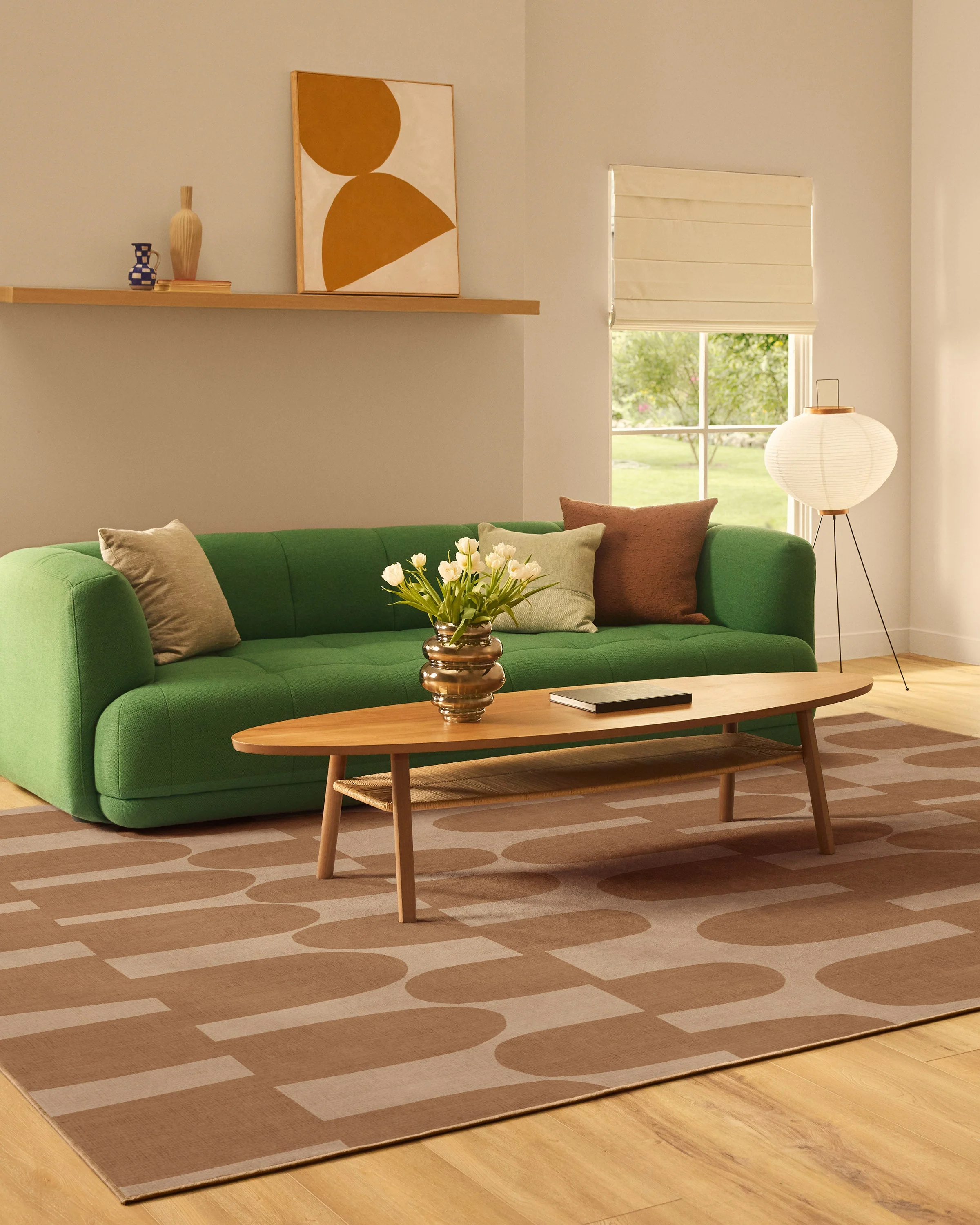 Ratsu Tan Rug by Marimekko - Image 8