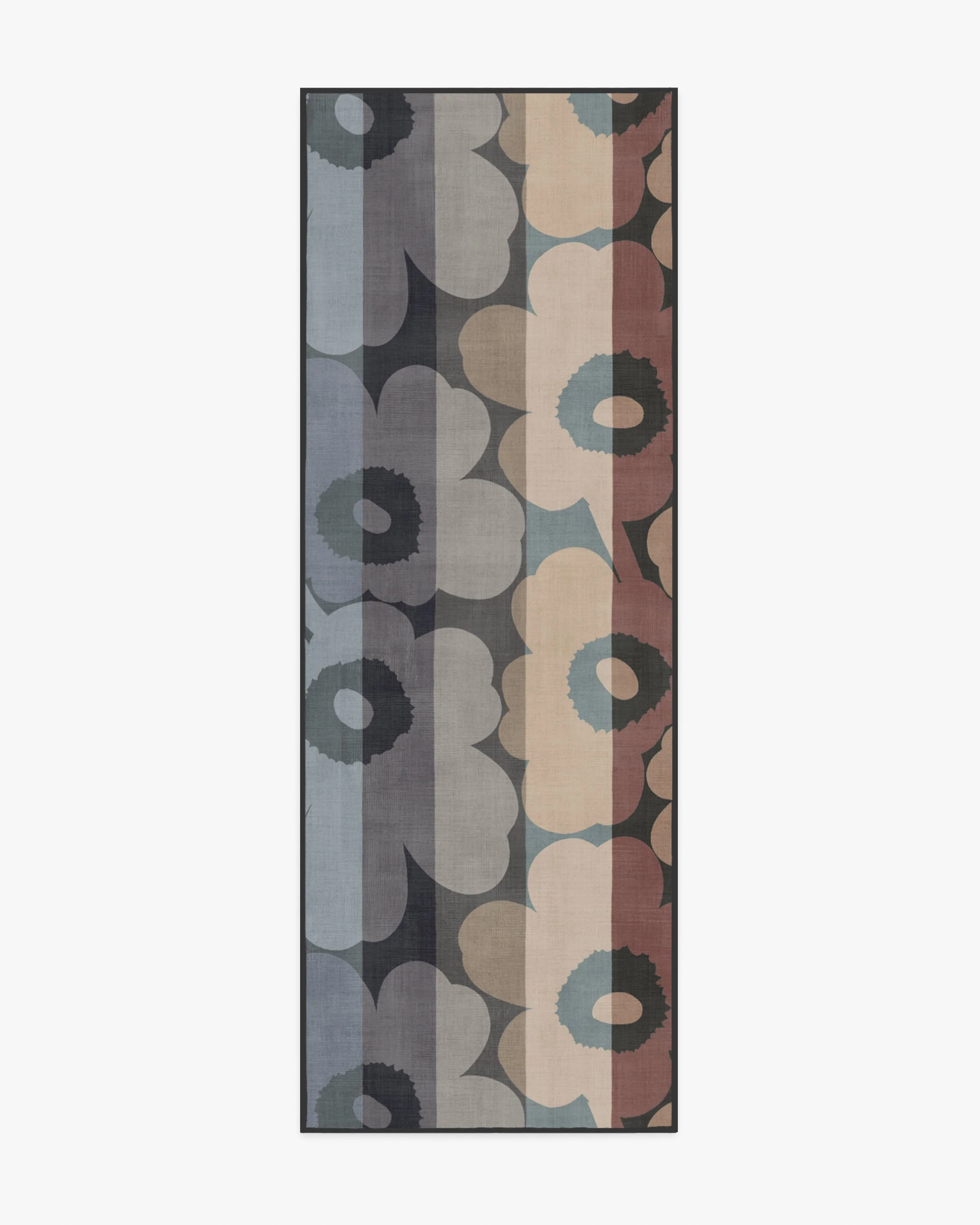 Unikko Ralli Charcoal Multicolor Rug by Marimekko - Image 3