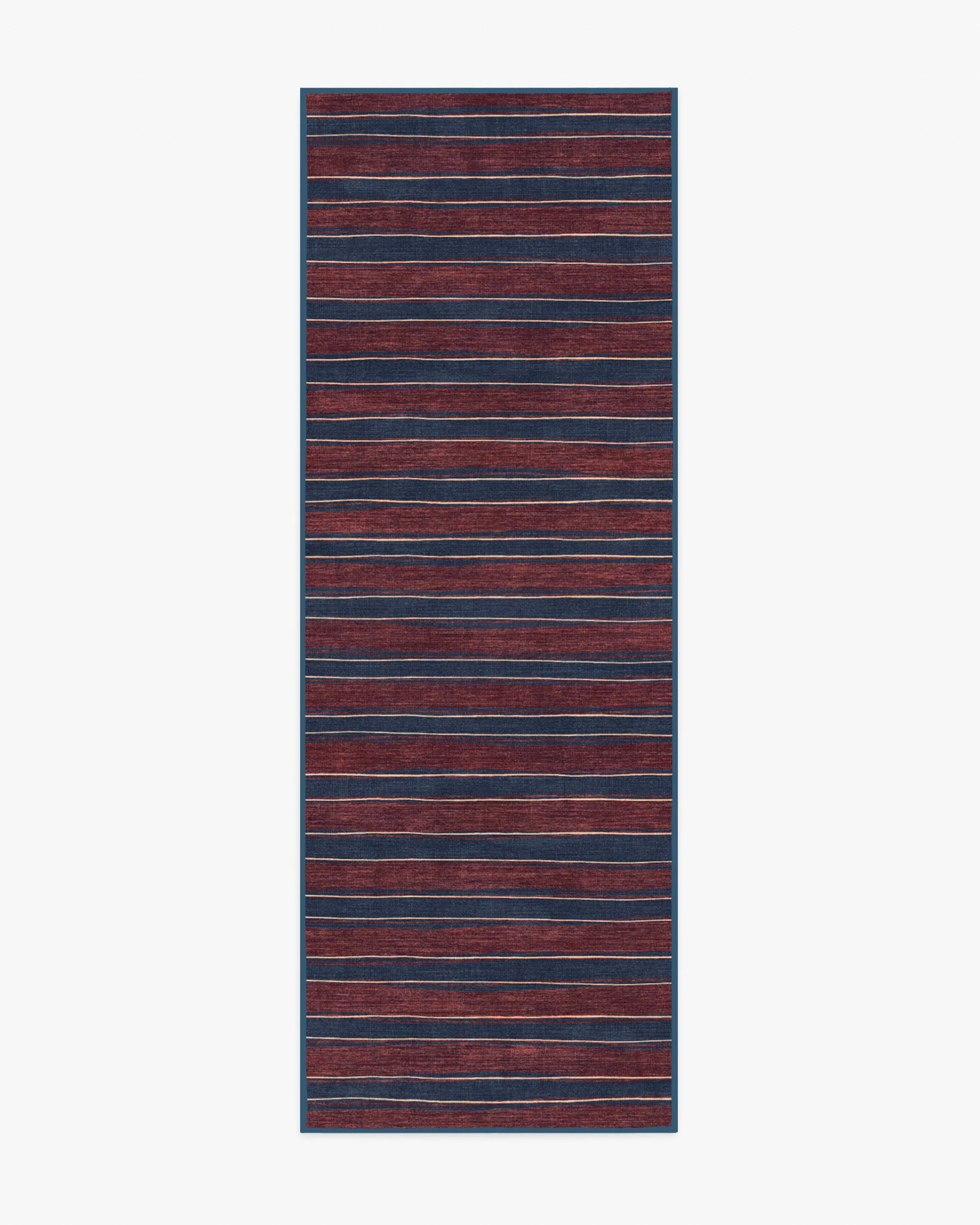 Marin Red Flatwoven Rug - Image 8
