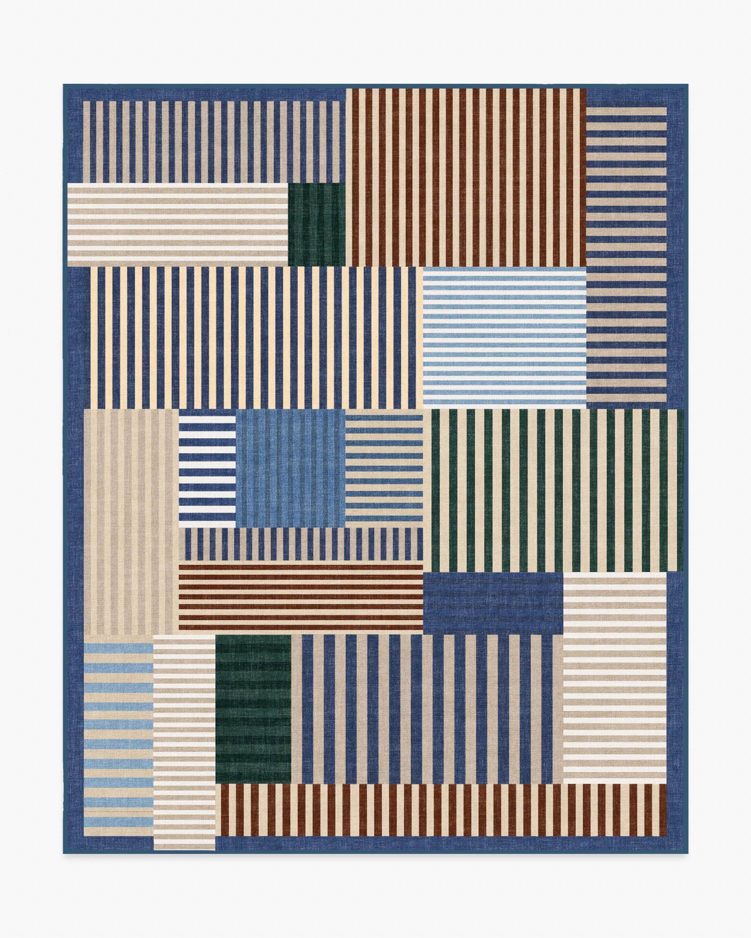 Maritime Multicolor Flatwoven Rug - Image 11