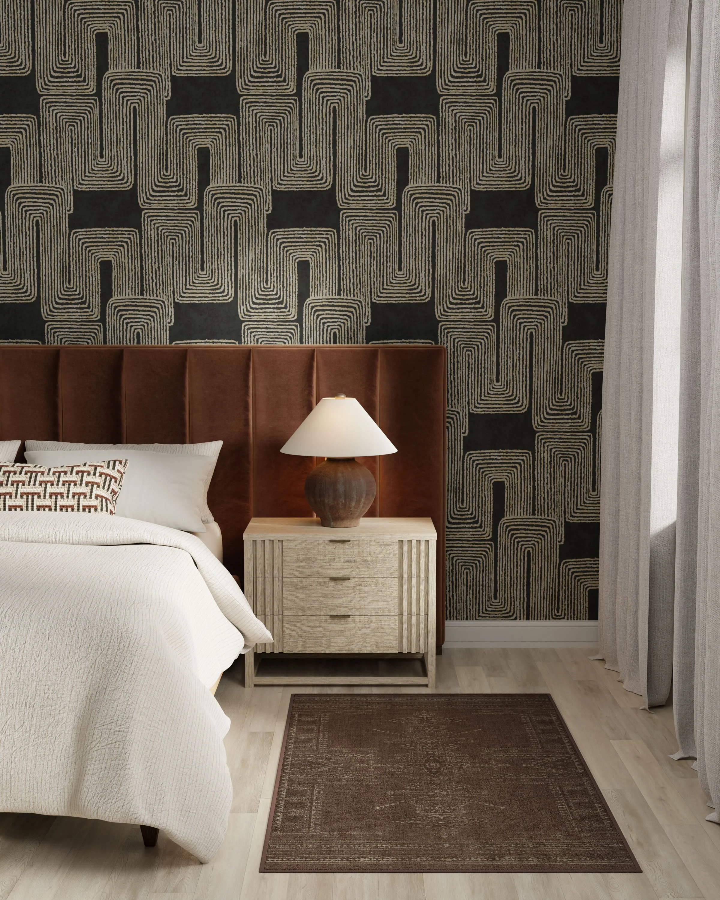Amira Brown Rug by Martyn Lawrence Bullard - Image 19