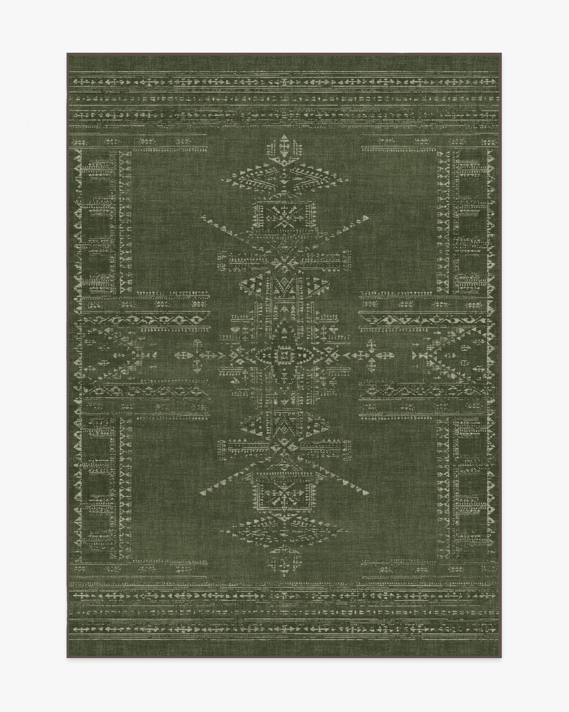 Amira Green Flatwoven Rug by Martyn Lawrence Bullard