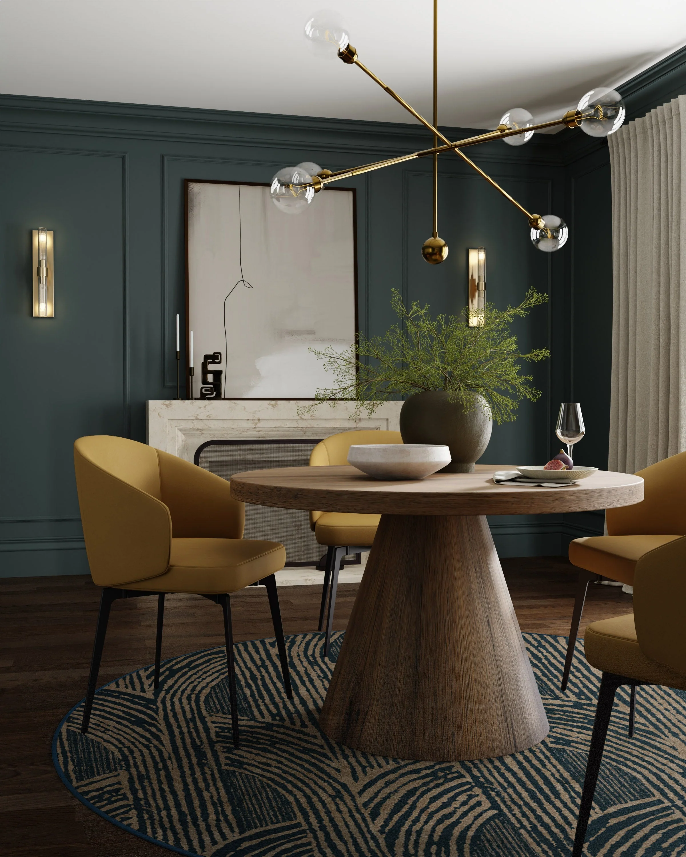 Beni Blue Flatwoven Rug by Martyn Lawrence Bullard - Image 7