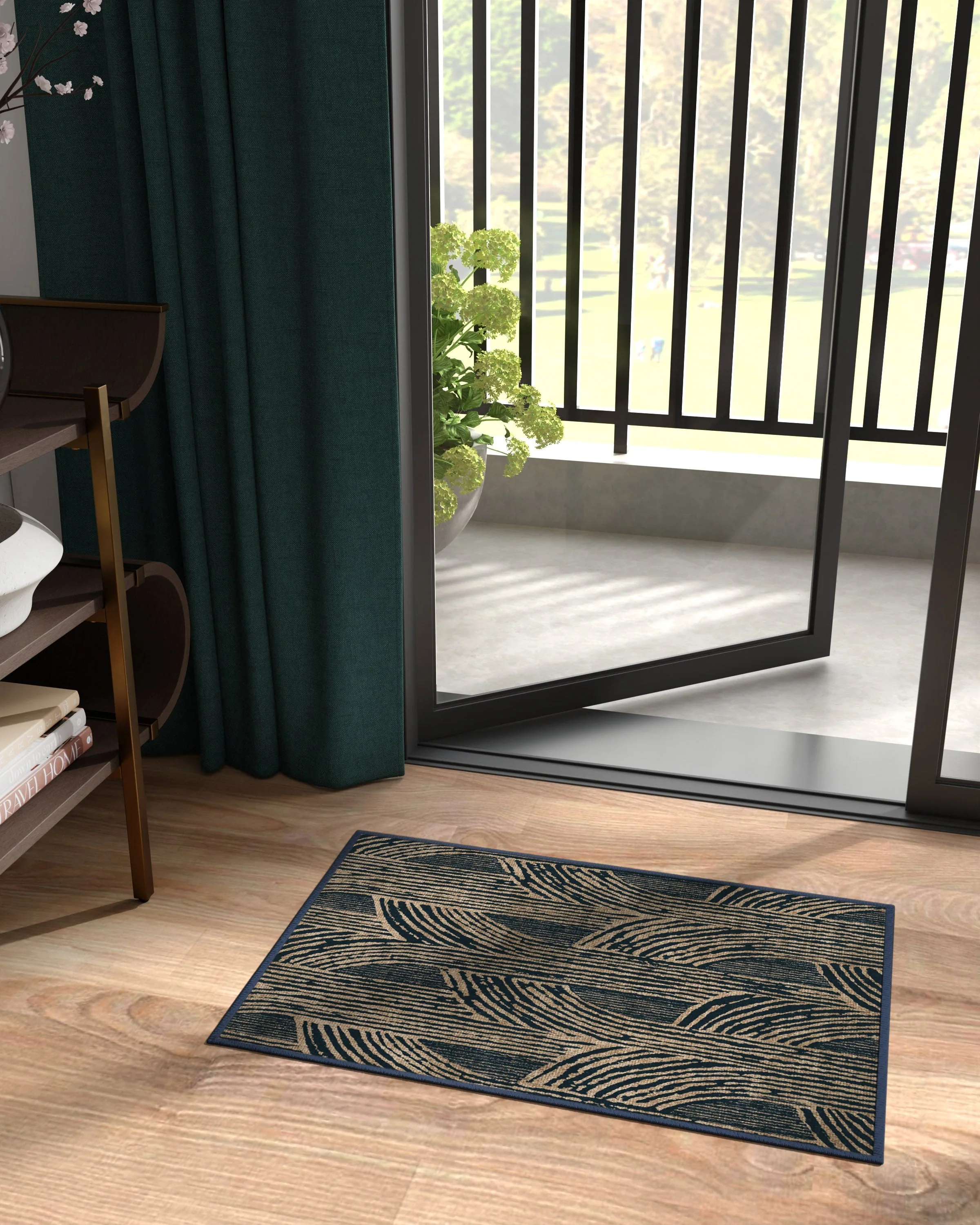 Beni Blue Rug by Martyn Lawrence Bullard - Image 18