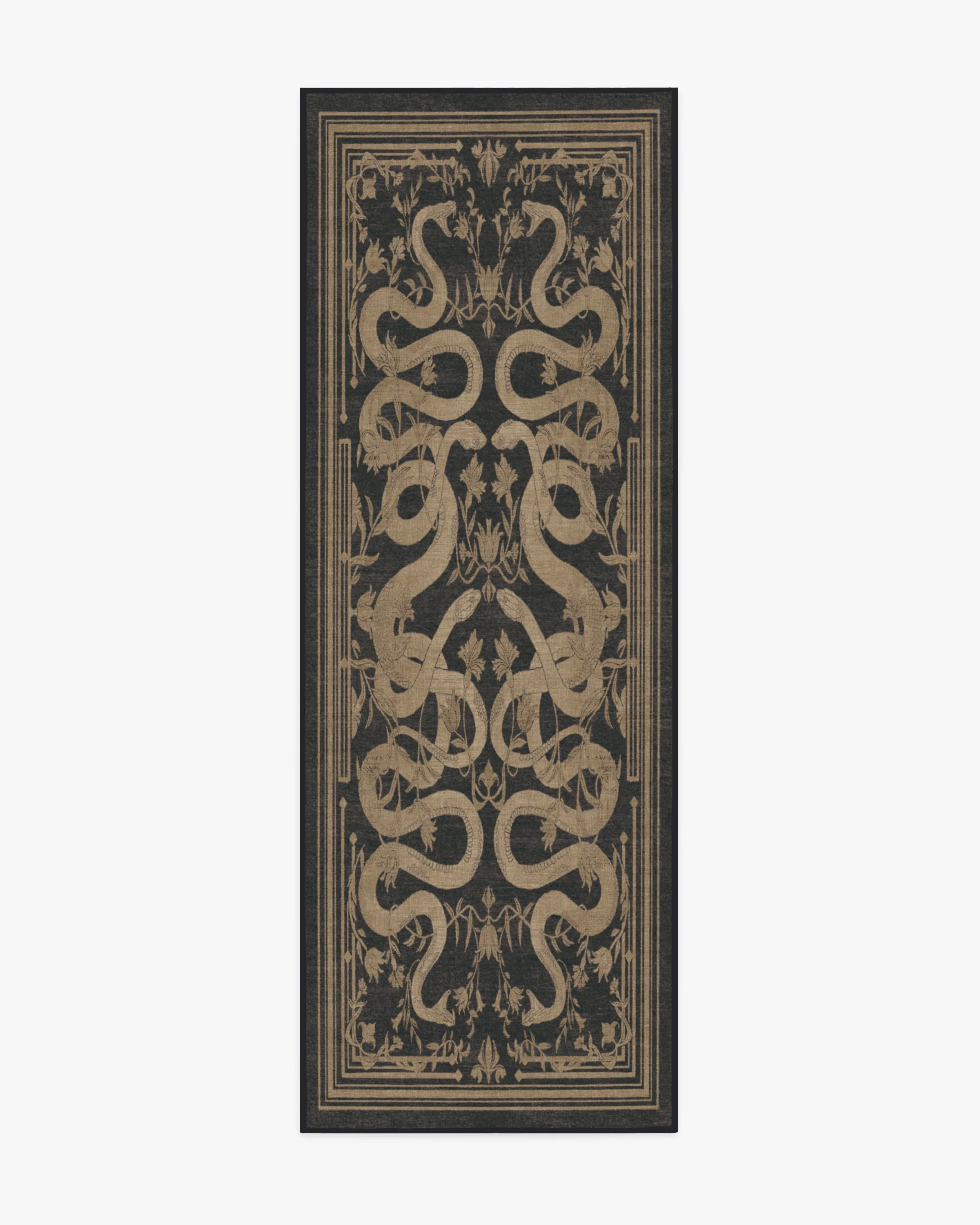 Sumaya Soft Black Flatwoven Rug by Martyn Lawrence Bullard - Image 10