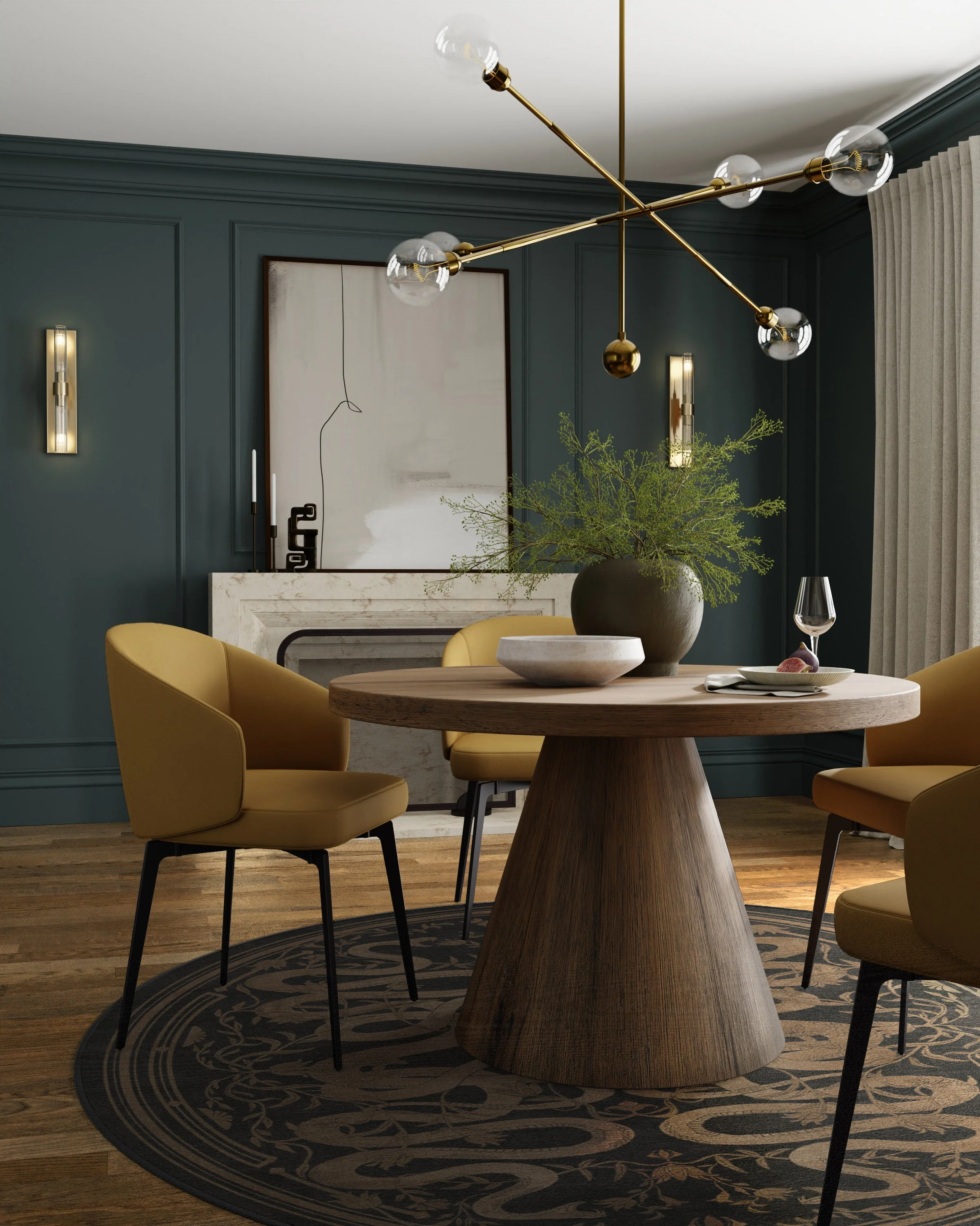 Sumaya Soft Black Flatwoven Rug by Martyn Lawrence Bullard - Image 7
