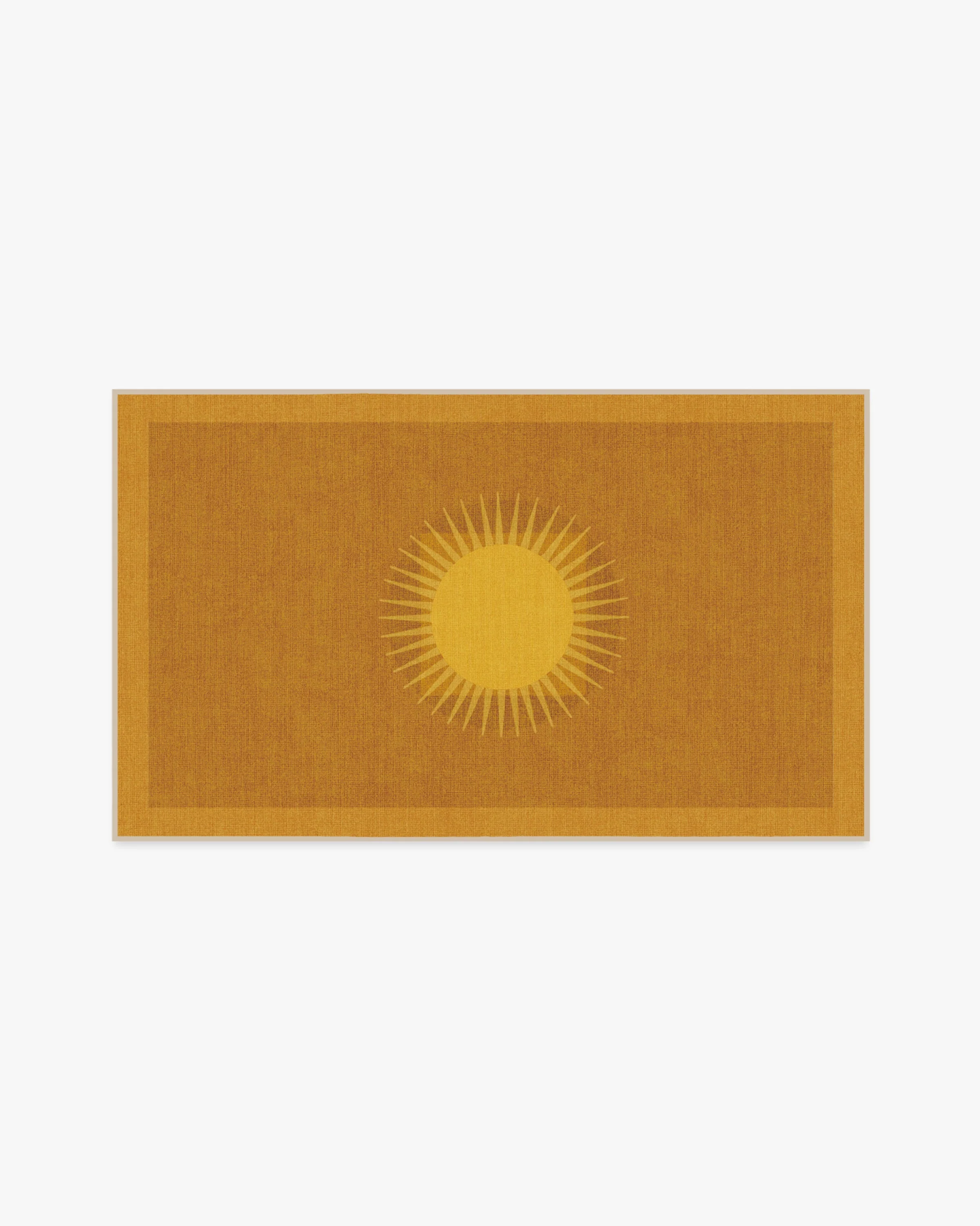 Helios Gold Flatwoven Rug by Matthew Williamson - Image 9
