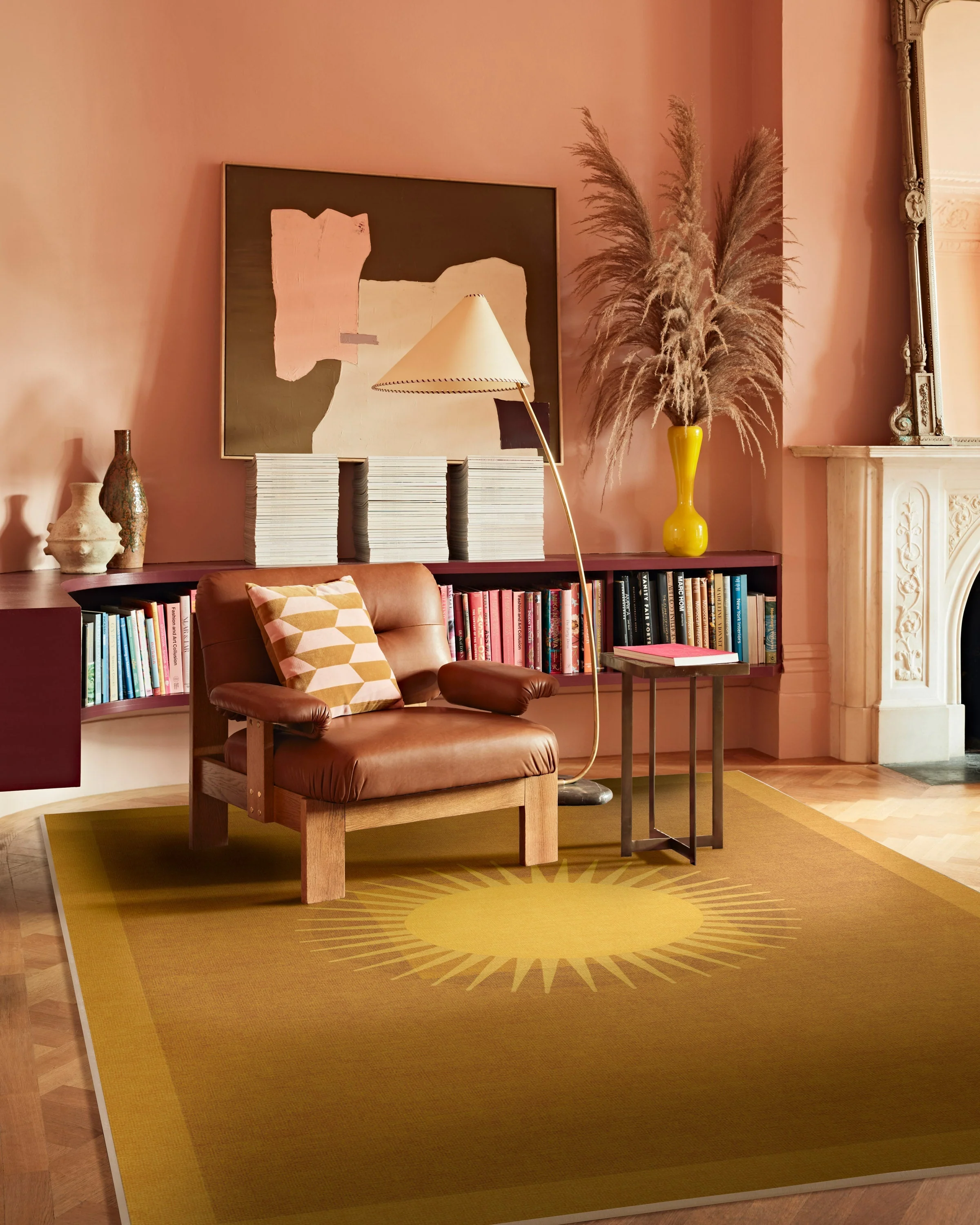 Helios Gold Rug by Matthew Williamson - Image 12