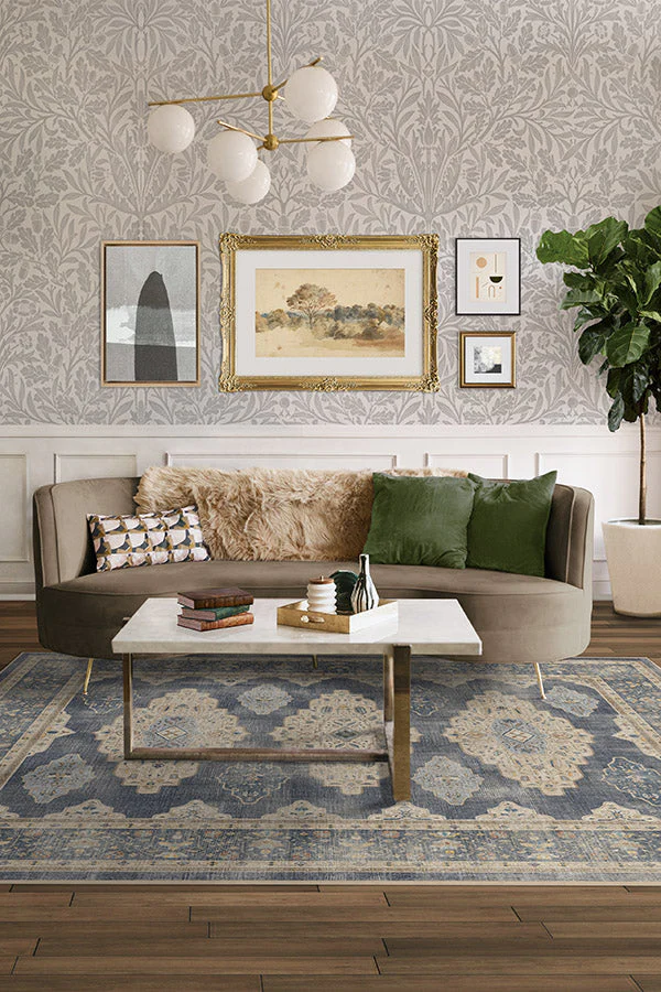 Maxine Dusk Blue Rug - Image 14