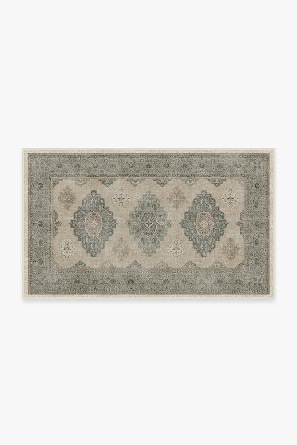 Maxine Natural Sage Flatwoven Rug - Image 12