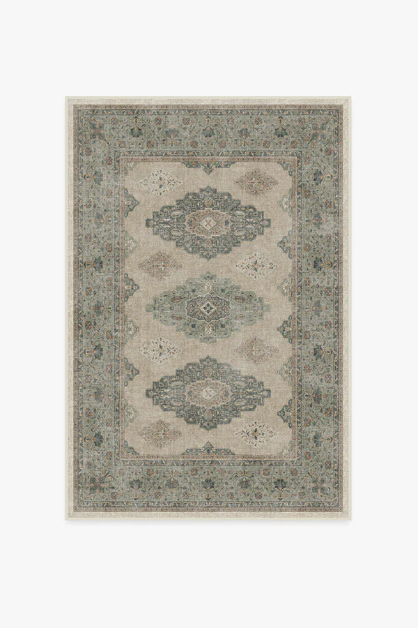 Maxine Natural Sage Flatwoven Rug - Image 13