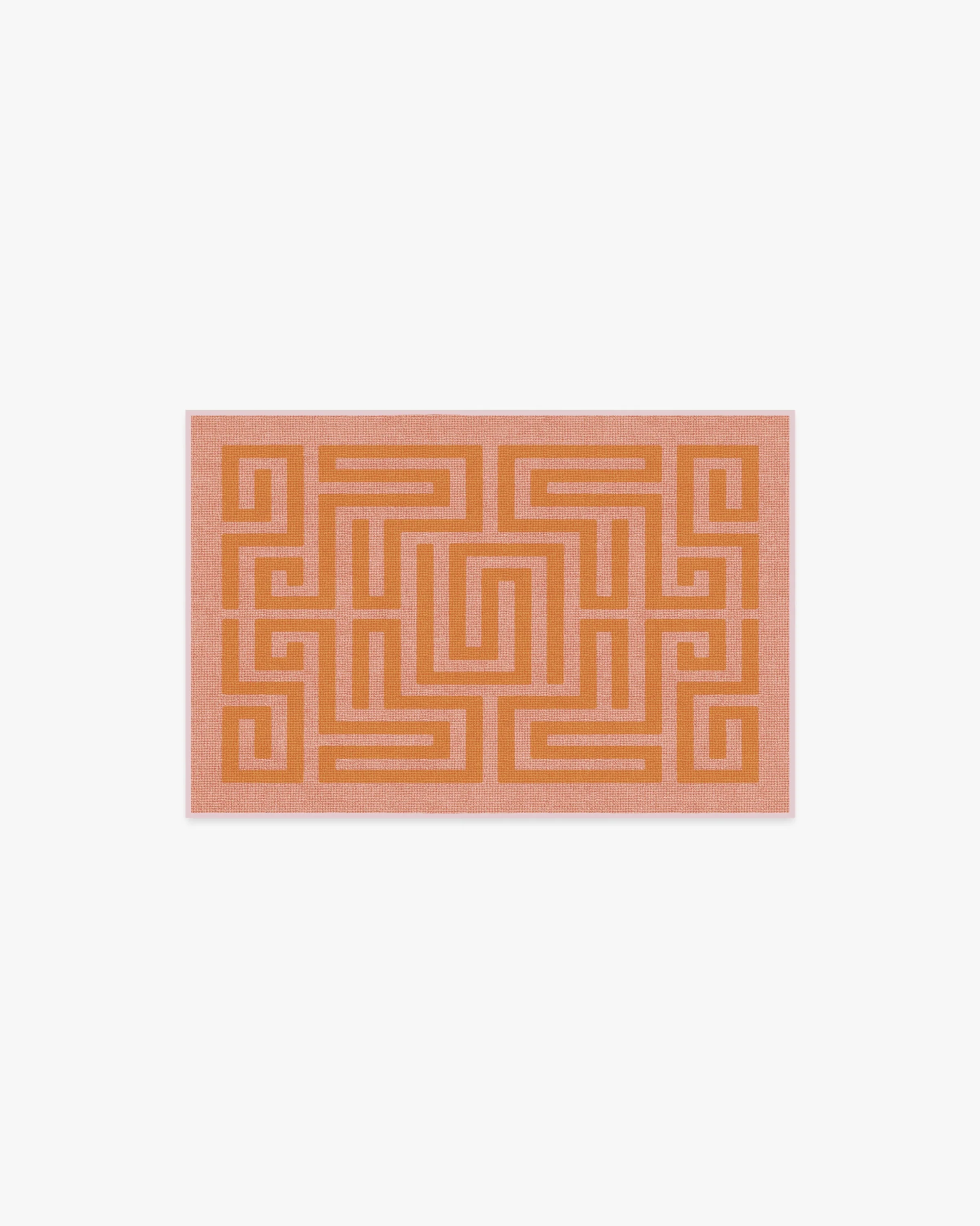 Maze Pink & Orange Rug - Image 16