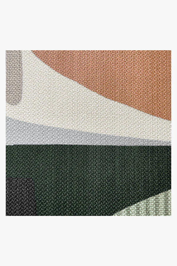 Medley Desert Sage Outdoor Rug - Image 2