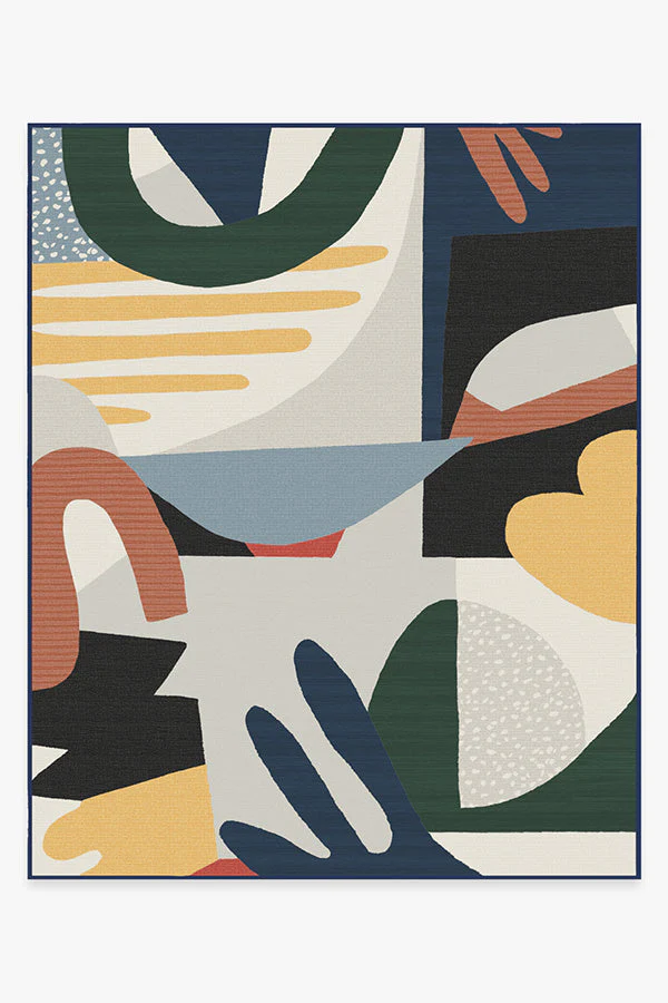 Medley Multicolor Outdoor Rug - Image 11