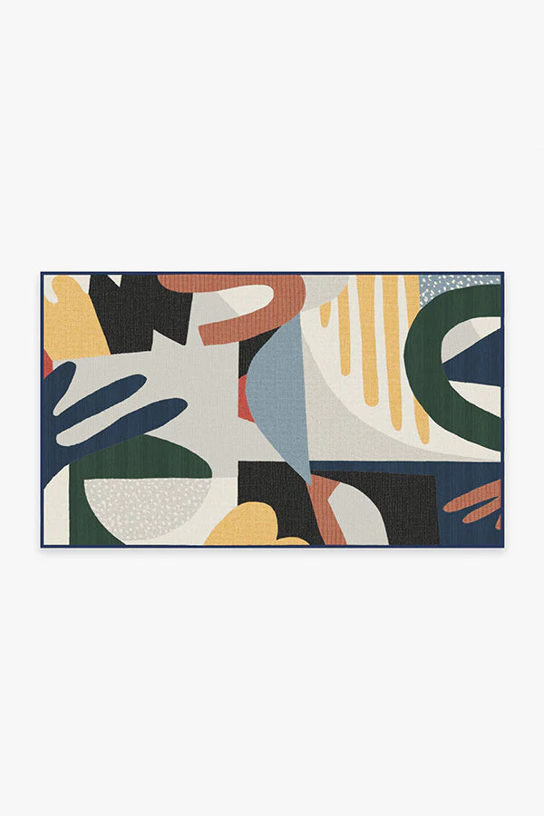 Medley Multicolor Outdoor Rug - Image 9