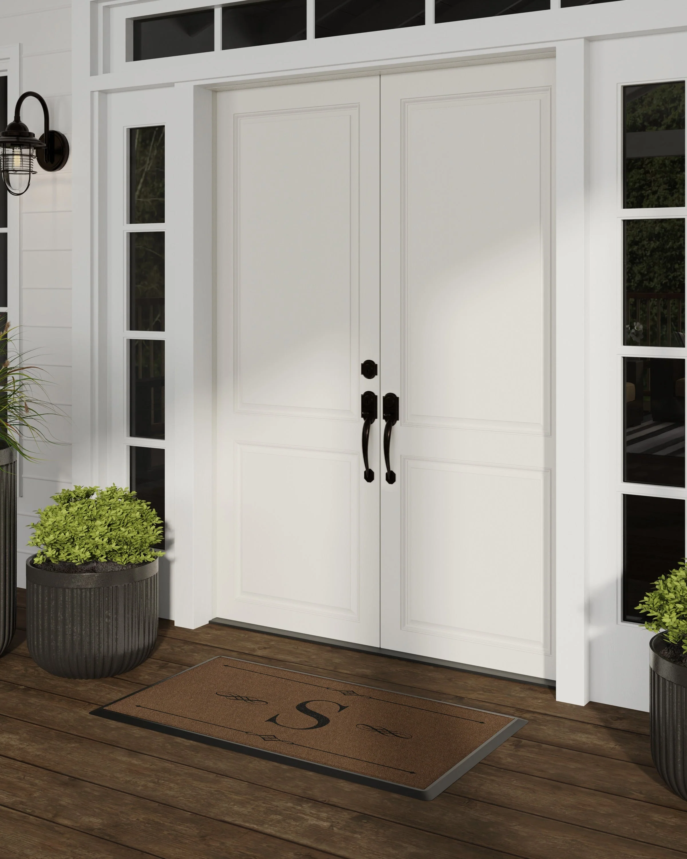 Melody Monogram Large Doormat - Image 3