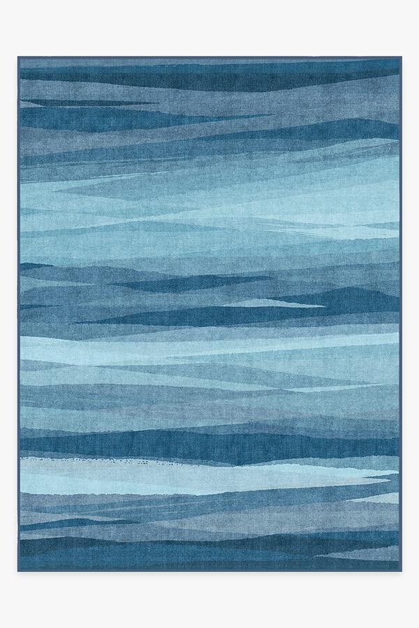 Meridian Blue Flatwoven Rug - Image 16