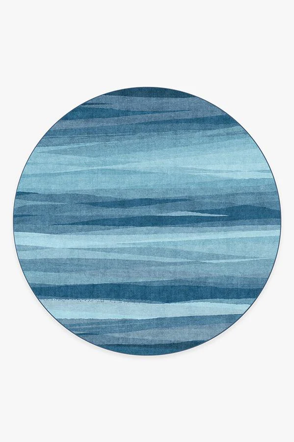 Meridian Blue Flatwoven Rug - Image 18