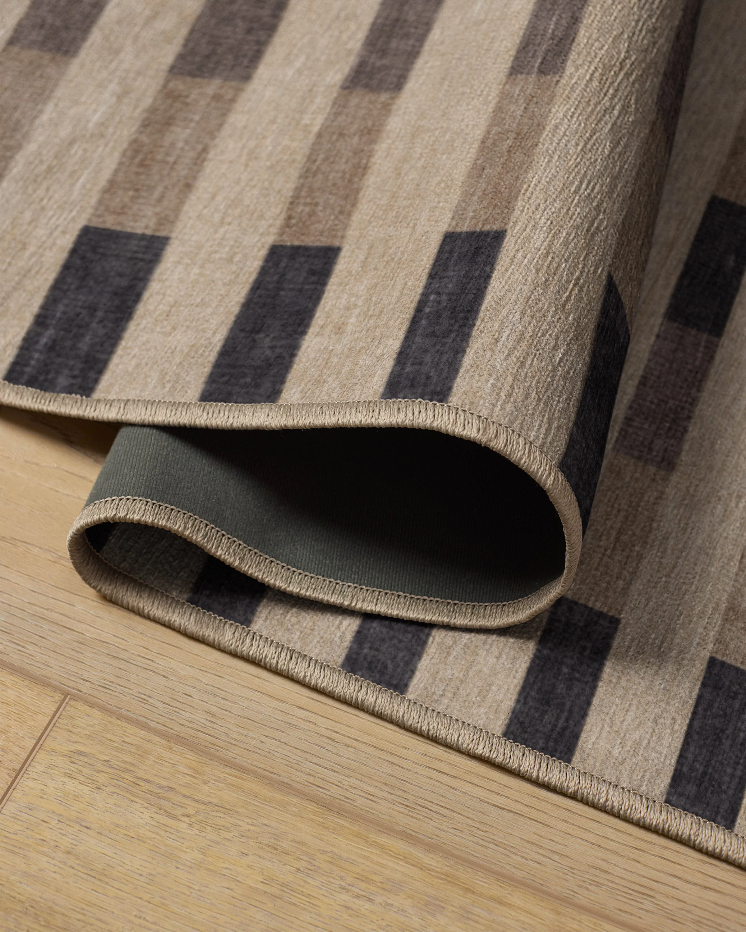 Merritt Taupe & Charcoal Flatwoven Rug - Image 13