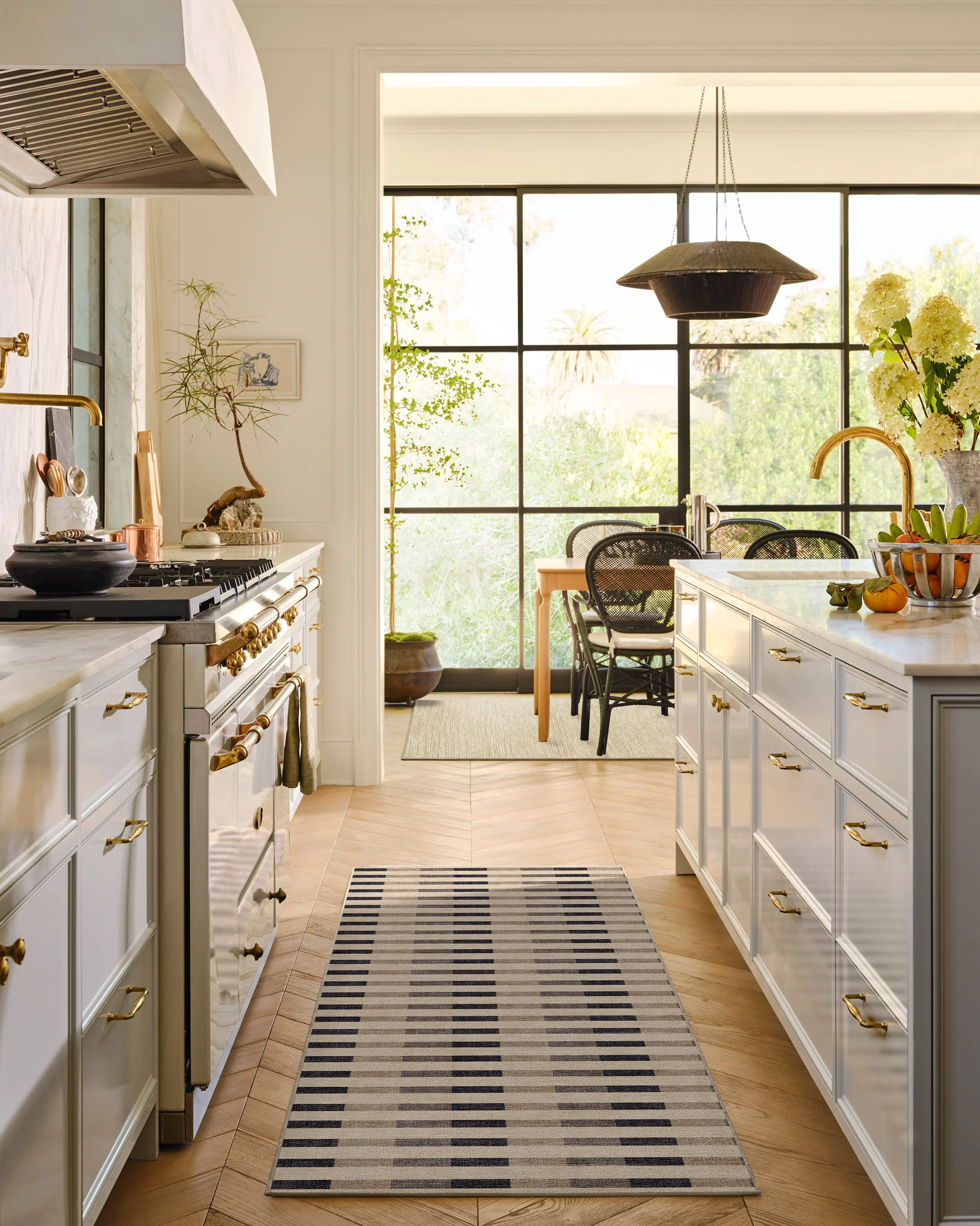 Merritt Taupe & Charcoal Flatwoven Rug - Image 8