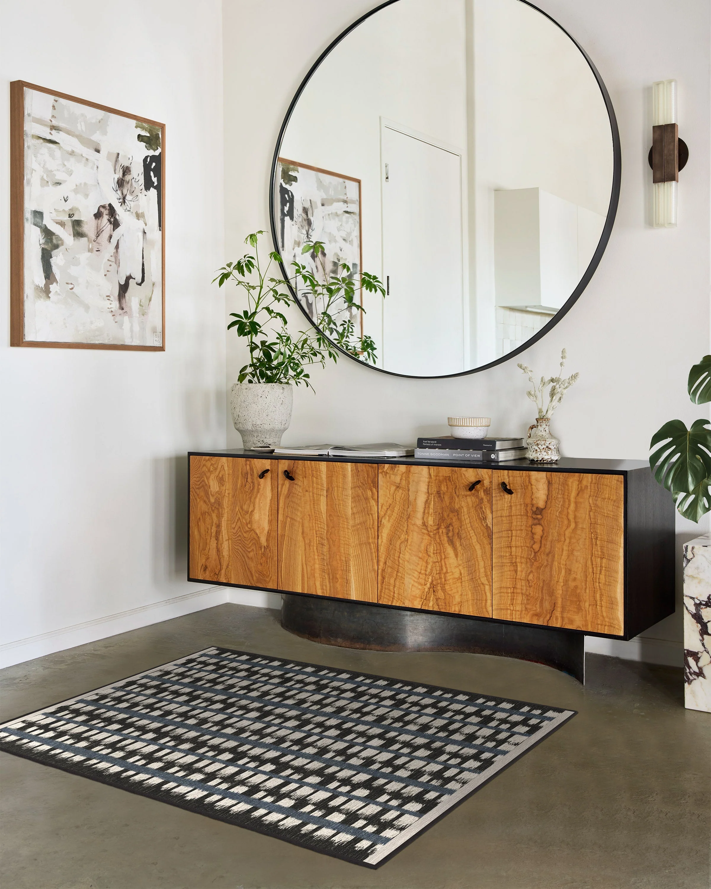 Berlin Charcoal & Sand Rug by Michael Michalsky - Image 16