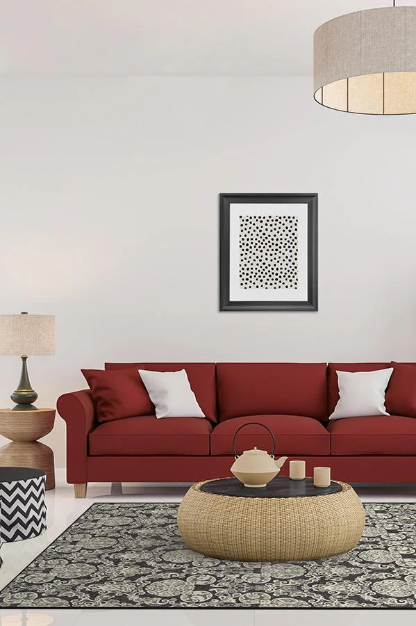 Mickey Damask Charcoal Rug - Image 10