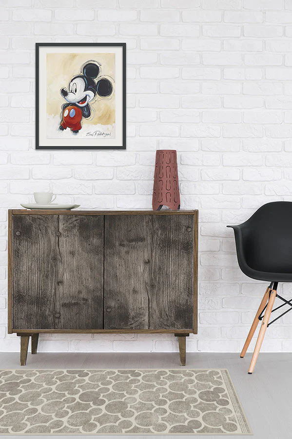 Mickey Trellis Ash Grey Rug - Image 11