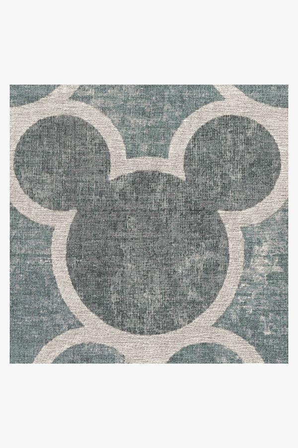 Mickey Trellis Slate Flatwoven Rug - Image 2