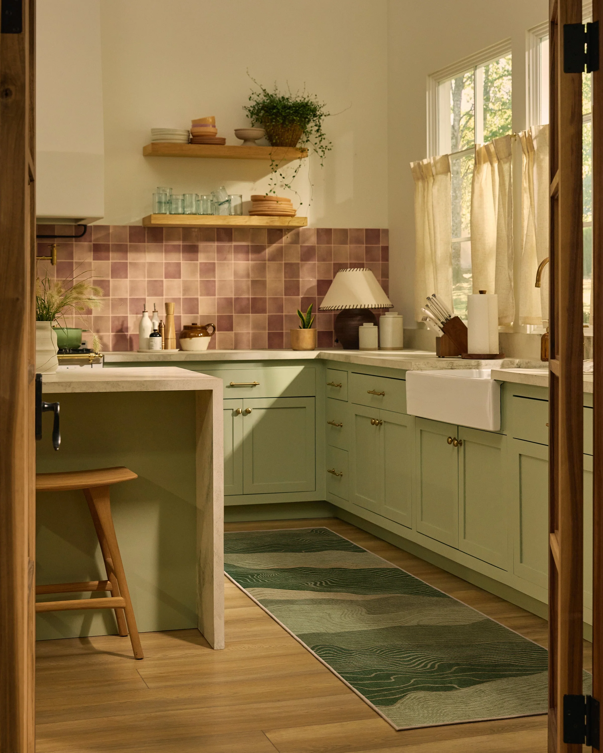 Mirage Sage & Tan Rug - Image 5