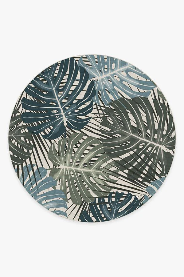 Monstera Jade Flatwoven Rug - Image 18
