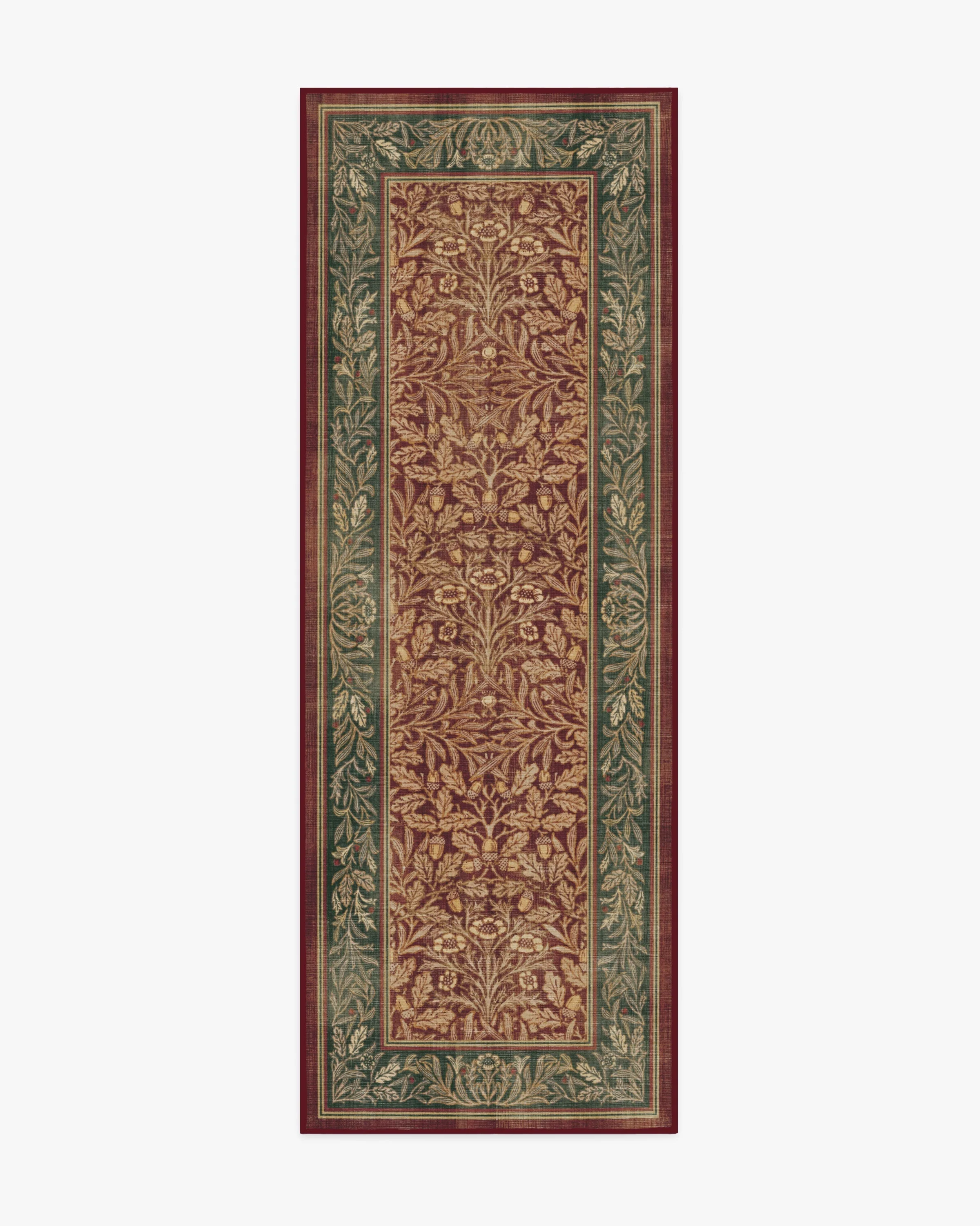 Acorn Amber Red Rug by Morris & Co. - Image 19