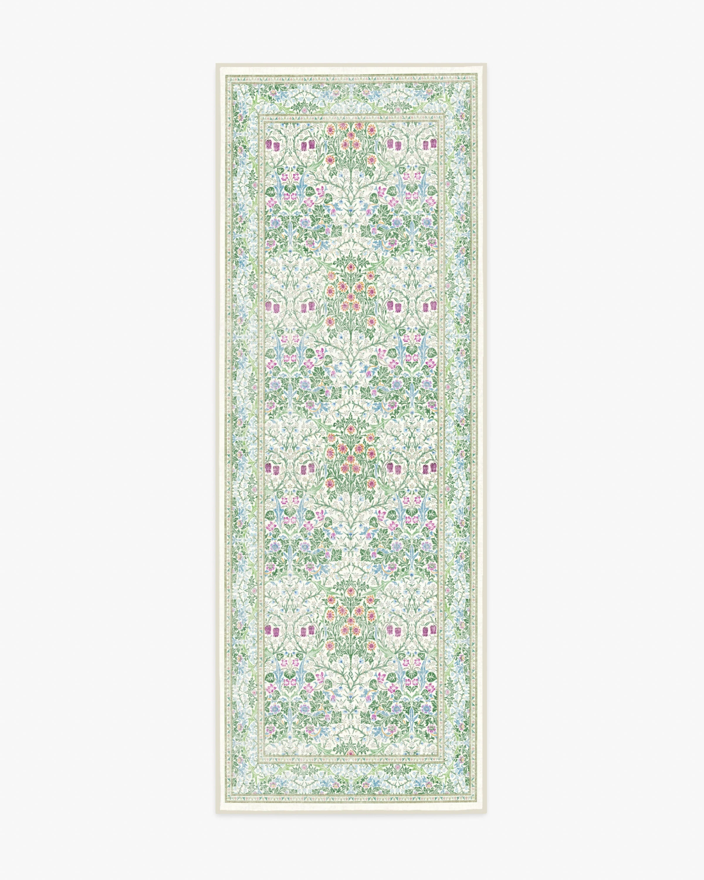 Blackthorn Berry Multicolor Rug by Morris & Co. - Image 7