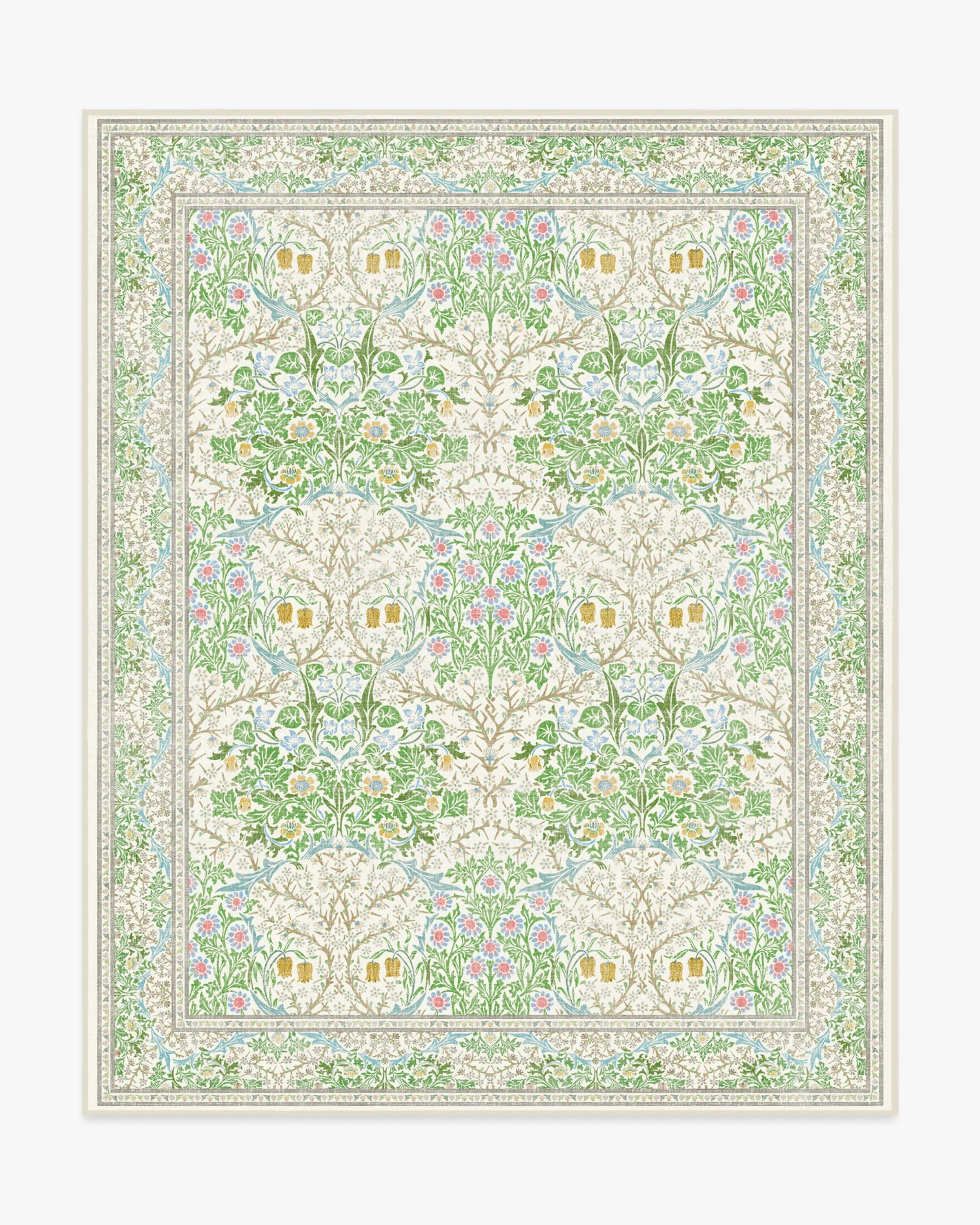 Blackthorn Citrus Rug by Morris & Co. - Image 9