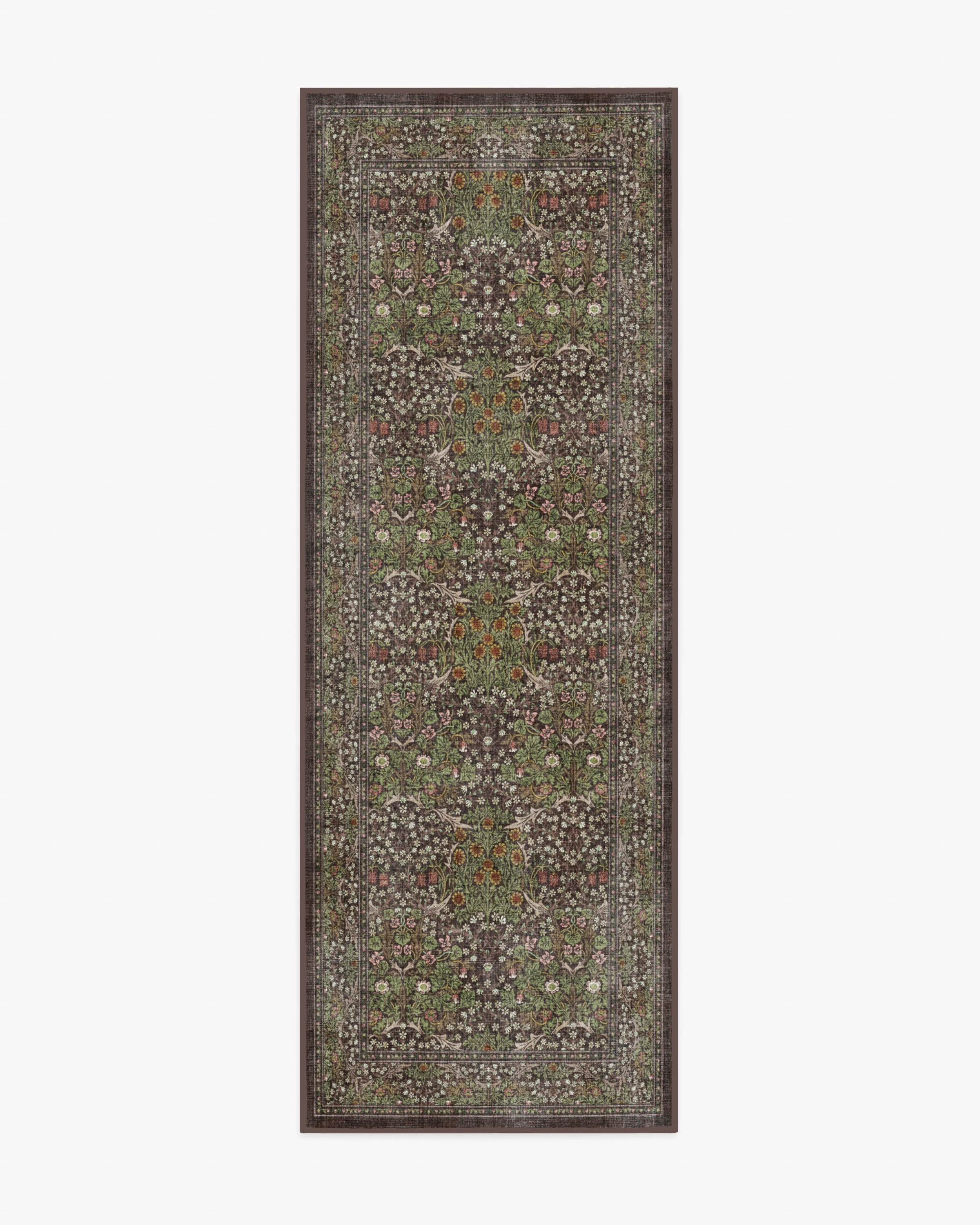 Blackthorn Dark Wood Rug by Morris & Co. - Image 7