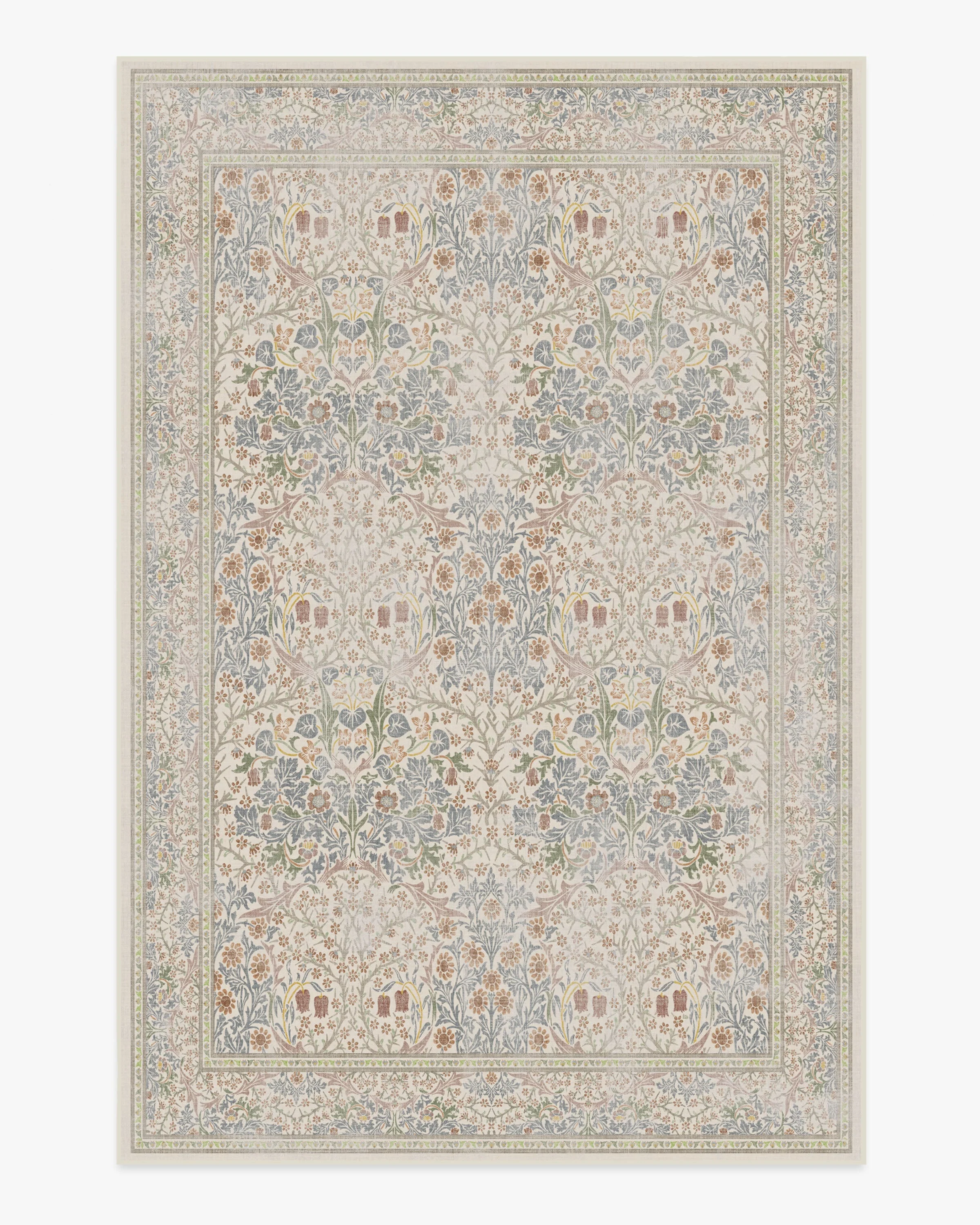 Blackthorn Ivory Flatwoven Rug by Morris & Co. - Image 13