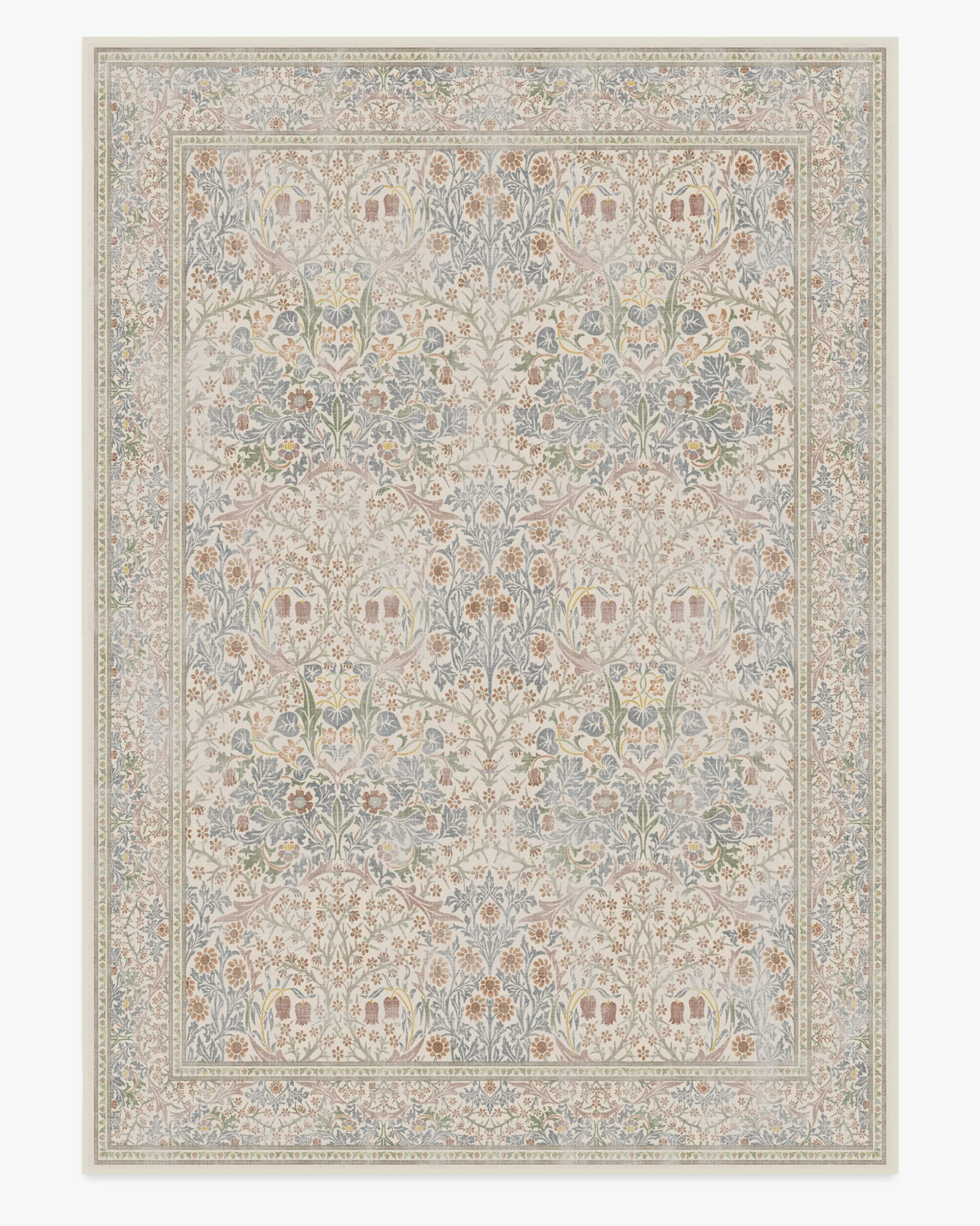 Blackthorn Ivory Flatwoven Rug by Morris & Co. - Image 16