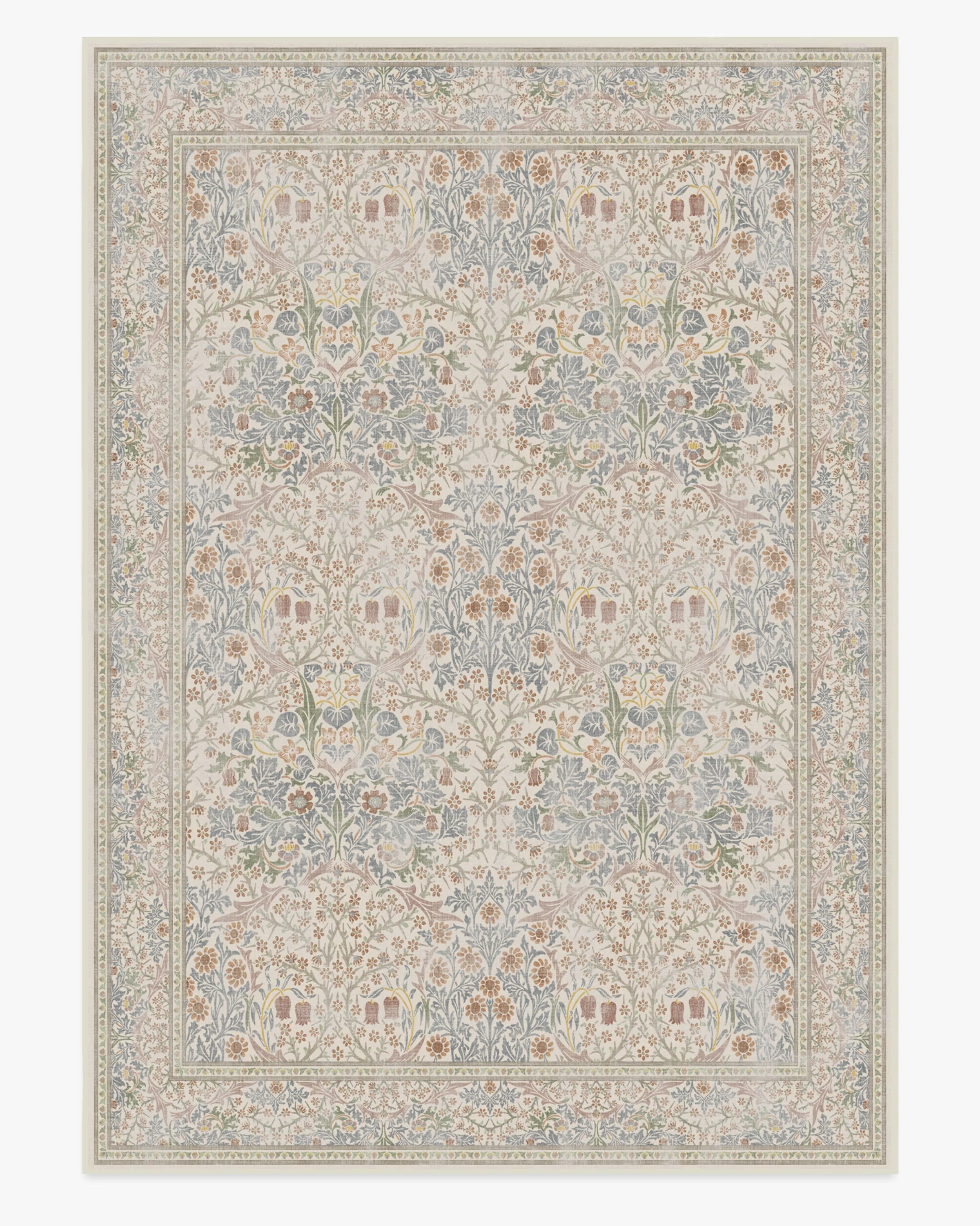 Blackthorn Ivory Rug by Morris & Co. - Image 9