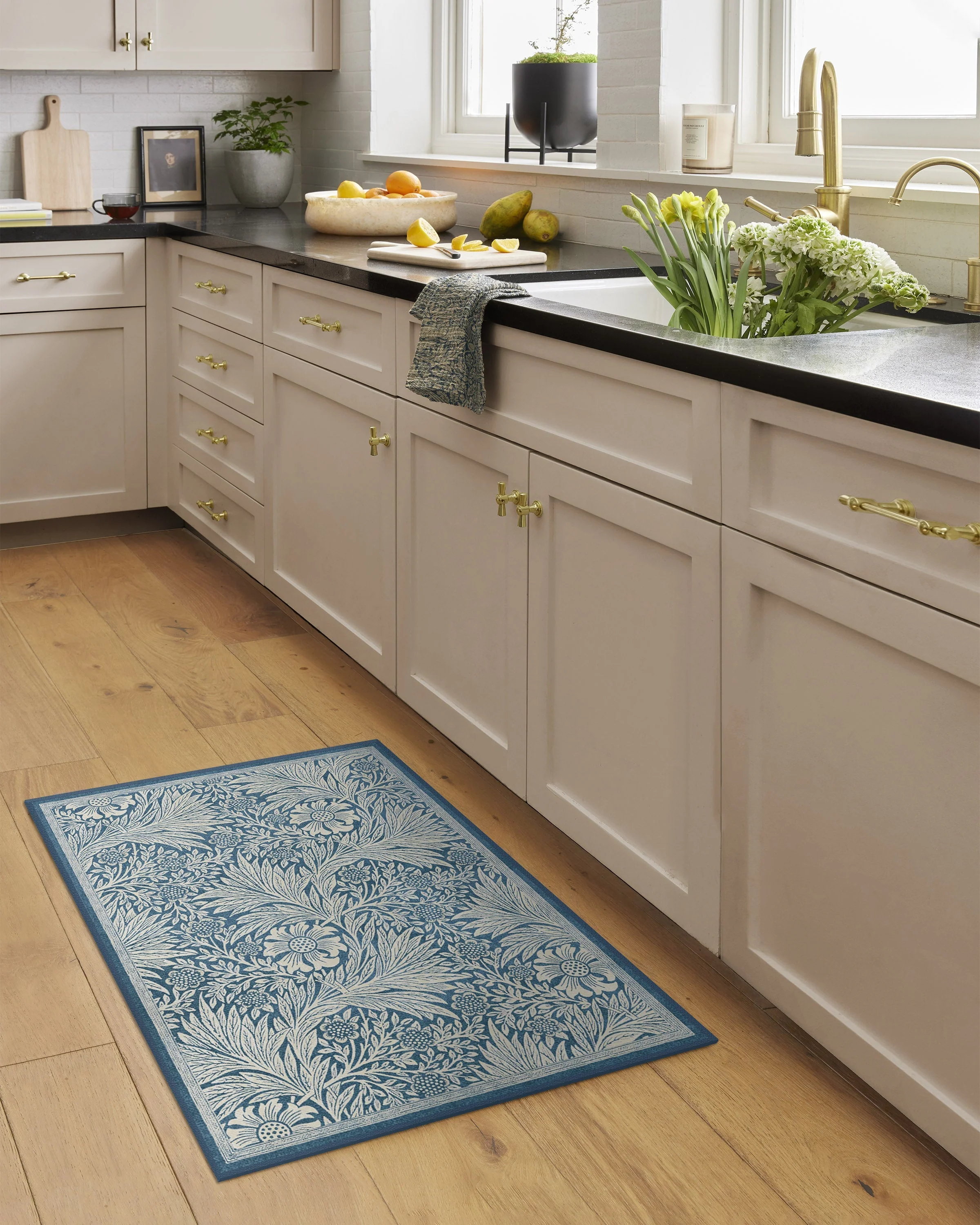 Marigold Blue Rug by Morris & Co. - Image 18