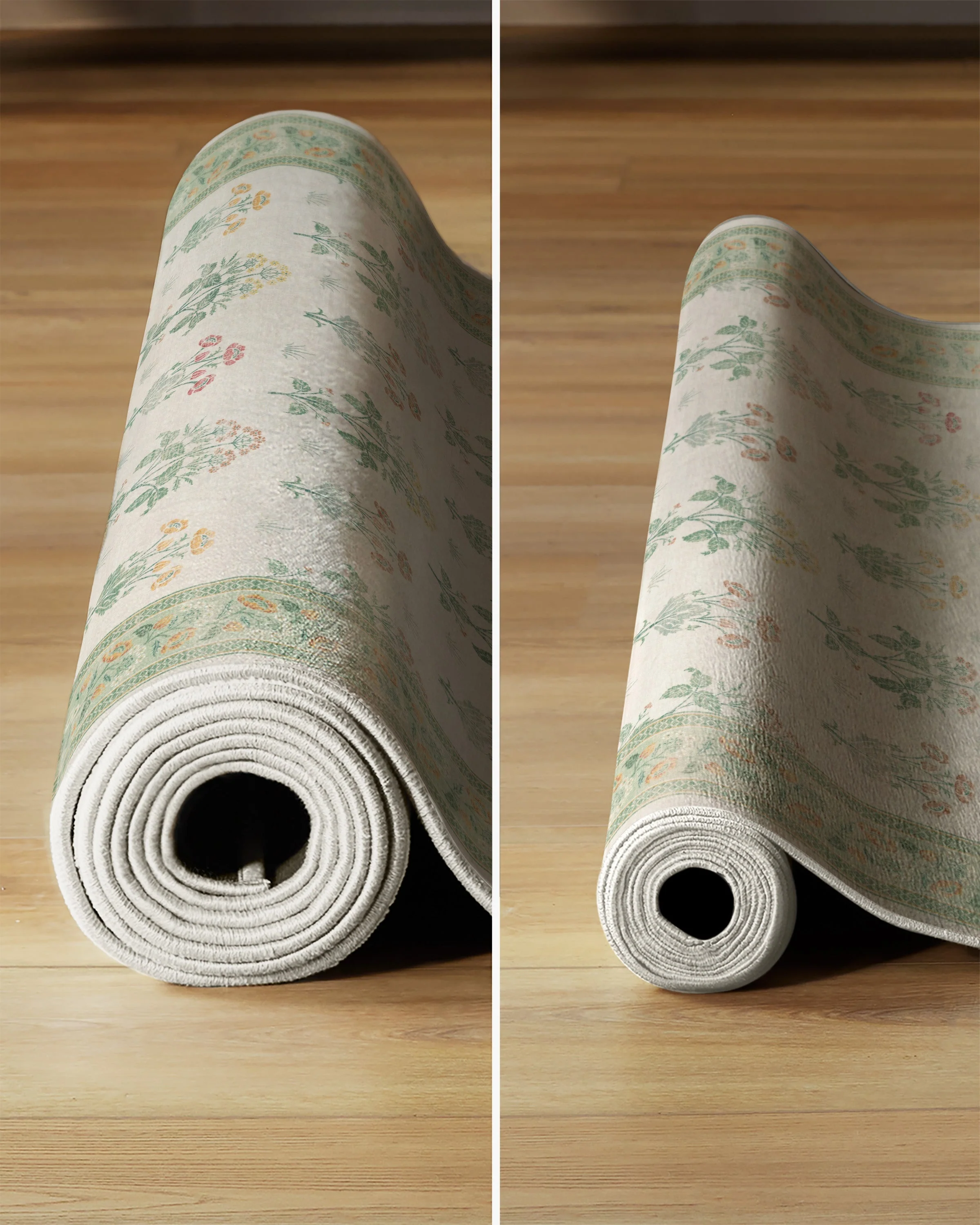 Meadow Sweet Ivory & Green Rug by Morris & Co. - Image 15
