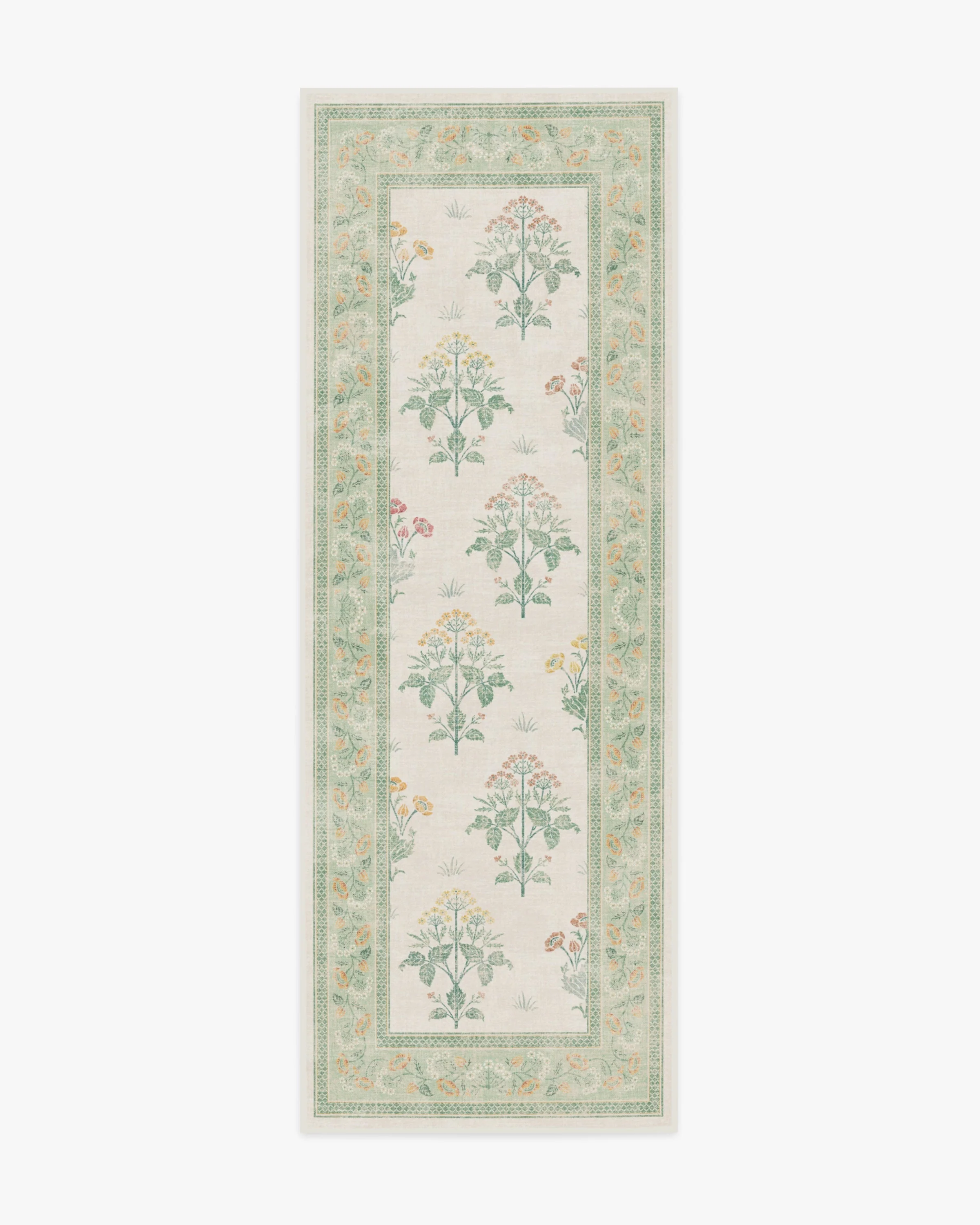 Meadow Sweet Ivory & Green Rug by Morris & Co. - Image 3