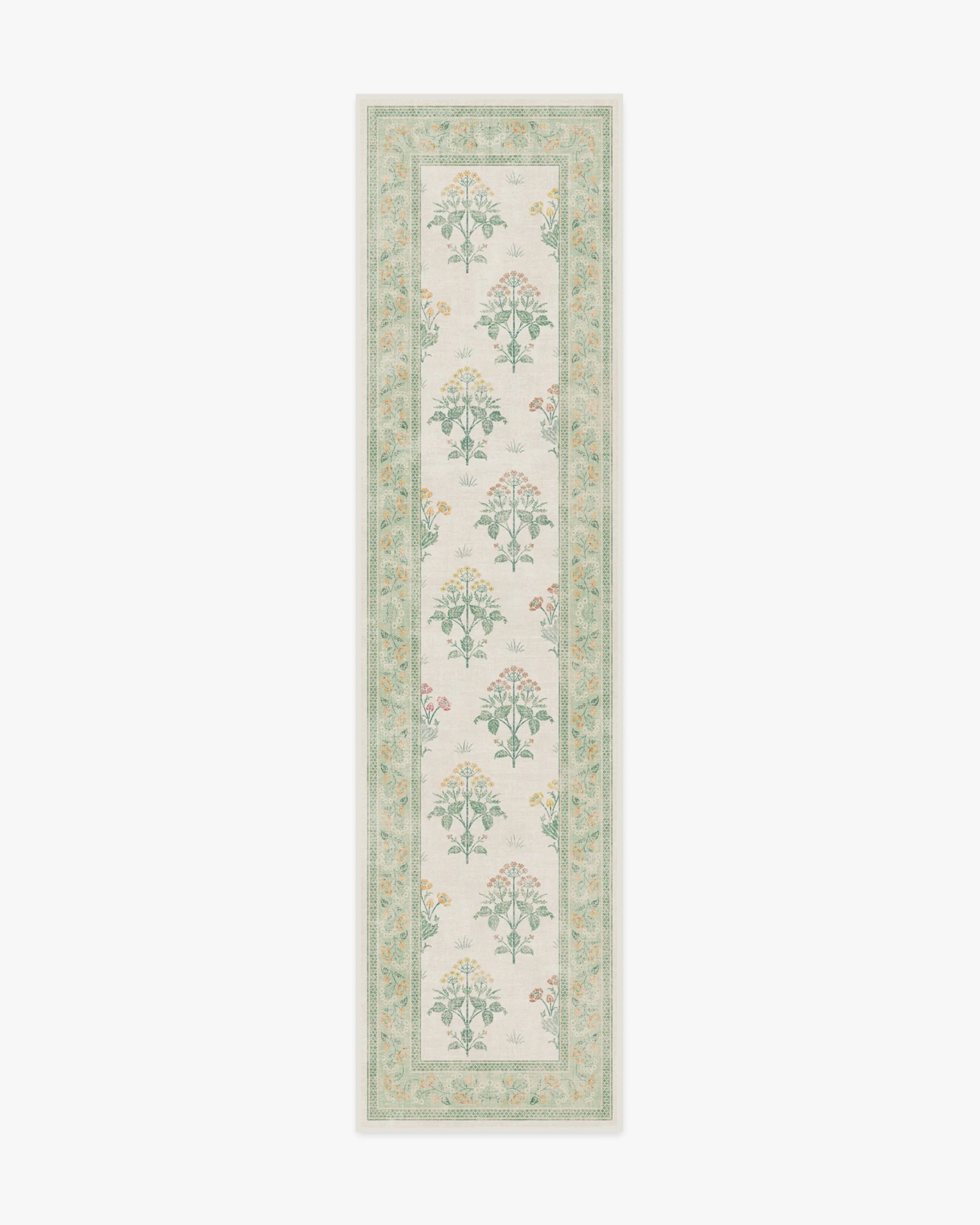 Meadow Sweet Ivory & Green Rug by Morris & Co. - Image 4