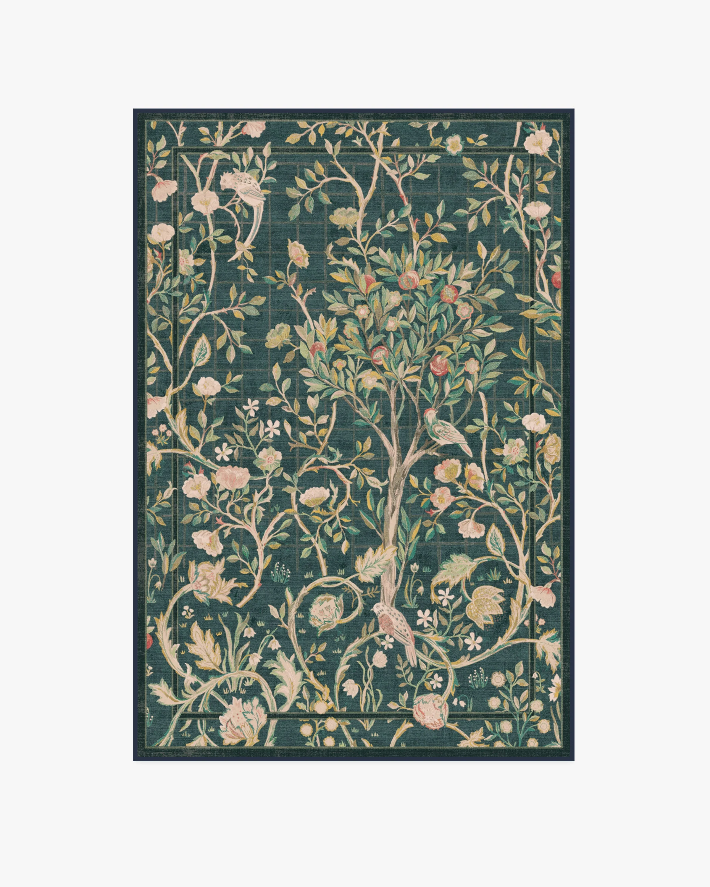 Melsetter Teal Green Flatwoven Rug by Morris & Co. - Image 14