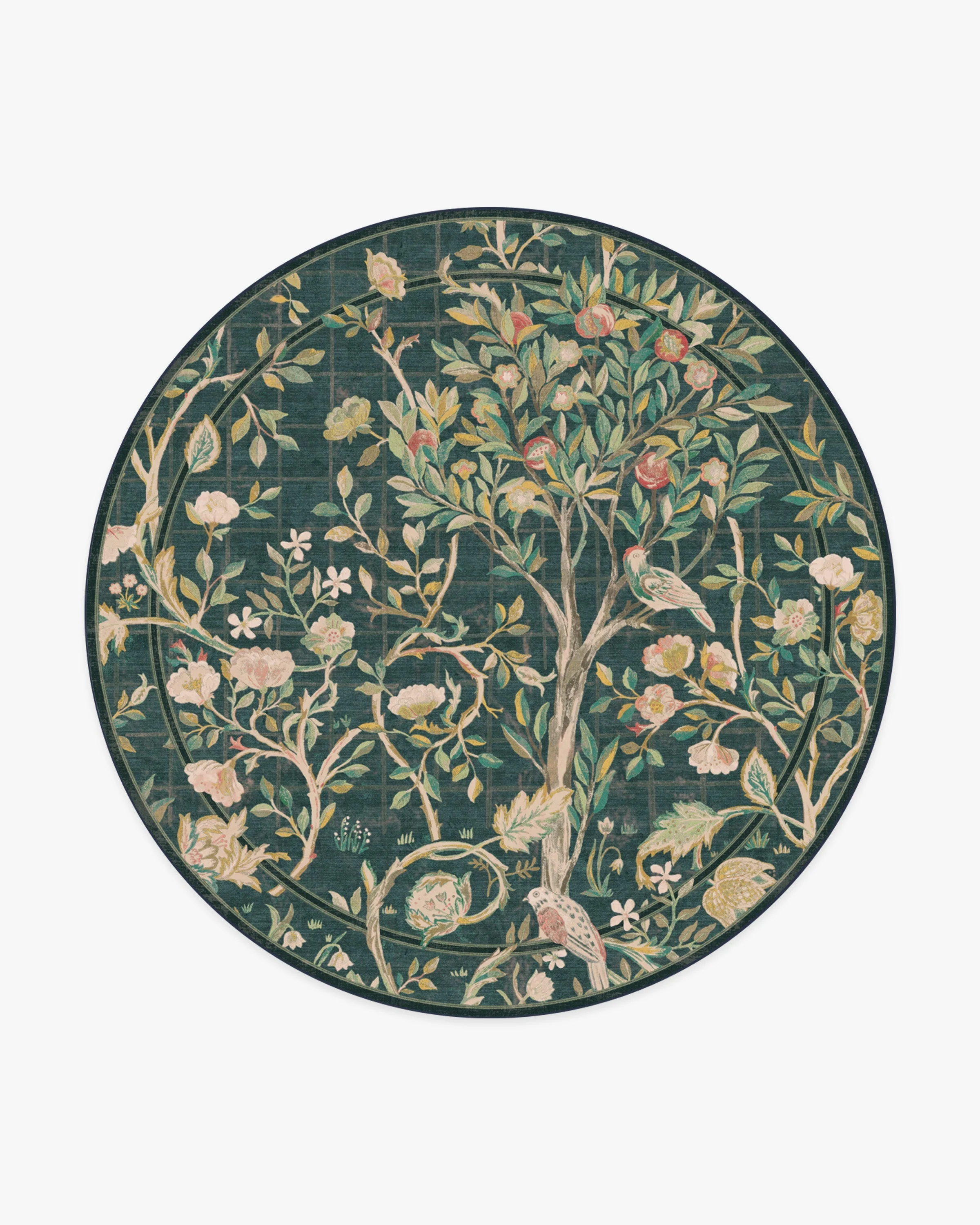 Melsetter Teal Green Rug by Morris & Co. - Image 13